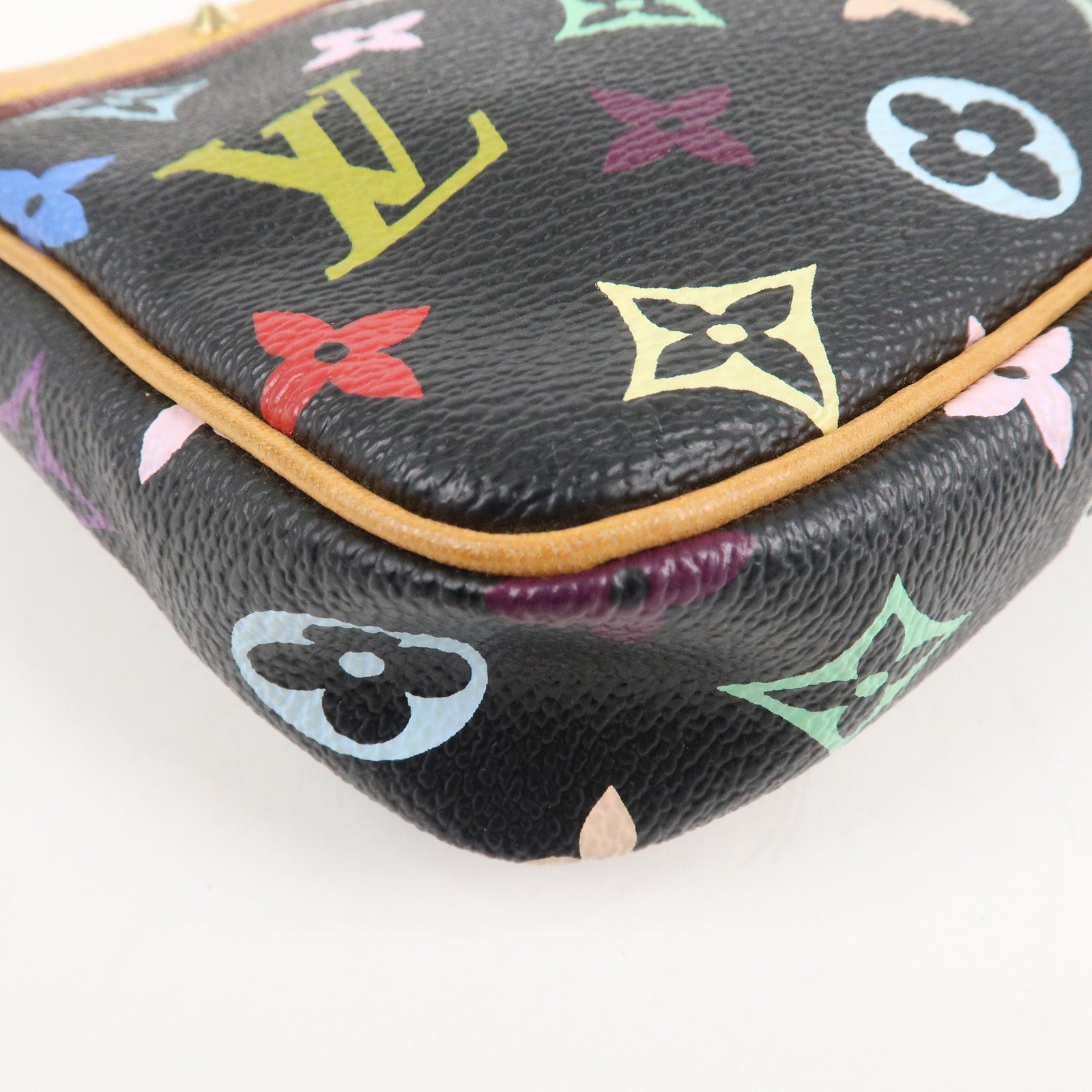 Louis Vuitton Monogram Multicolor Pochette Accessoires Noir M92648 Used