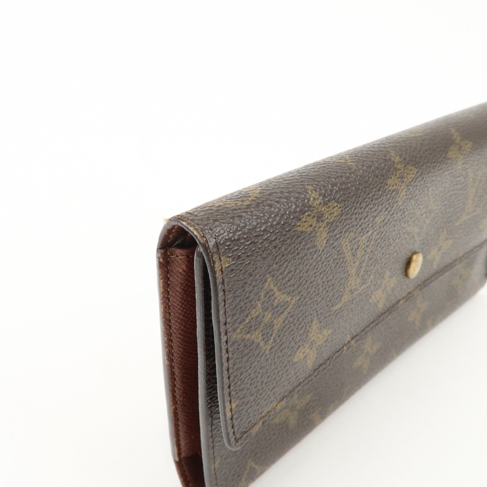 Louis Vuitton Monogram Porte Tresor International Wallet M61215