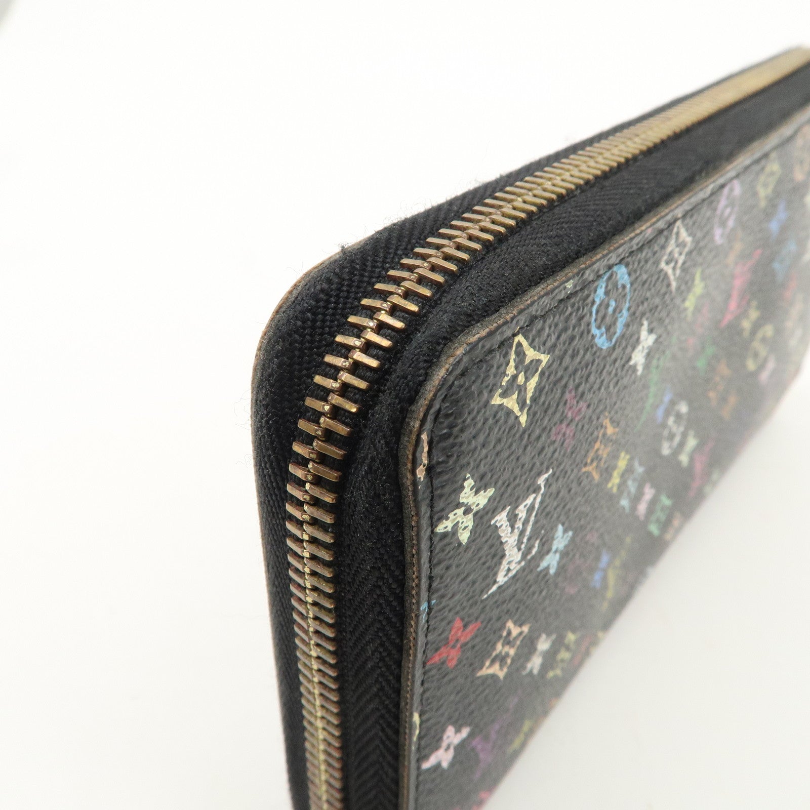 Louis Vuitton Monogram Multi Color Zippy Wallet Long Wallet M60243