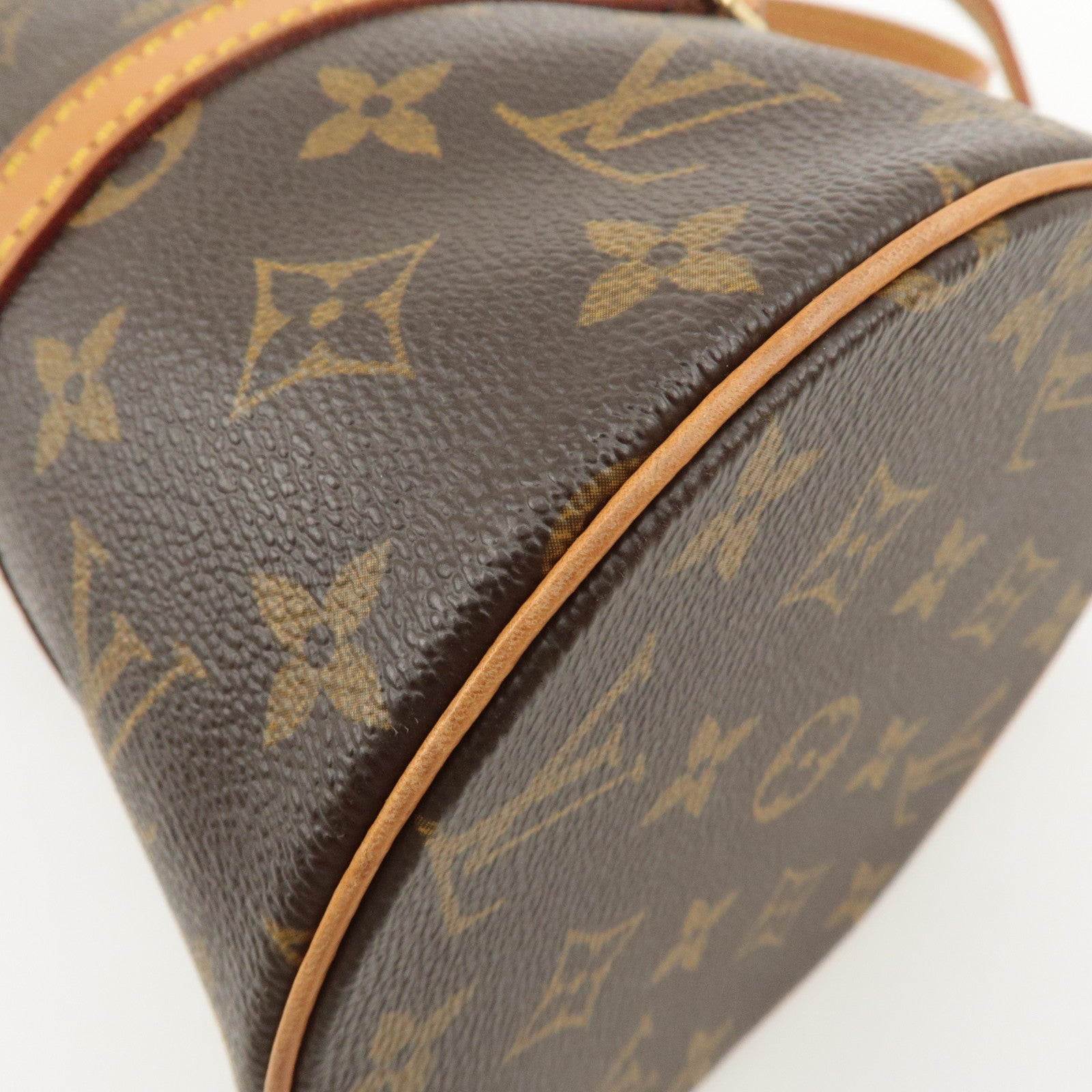 Louis Vuitton Monogram Papillon 30 Hand Bag New Style M51385 Used