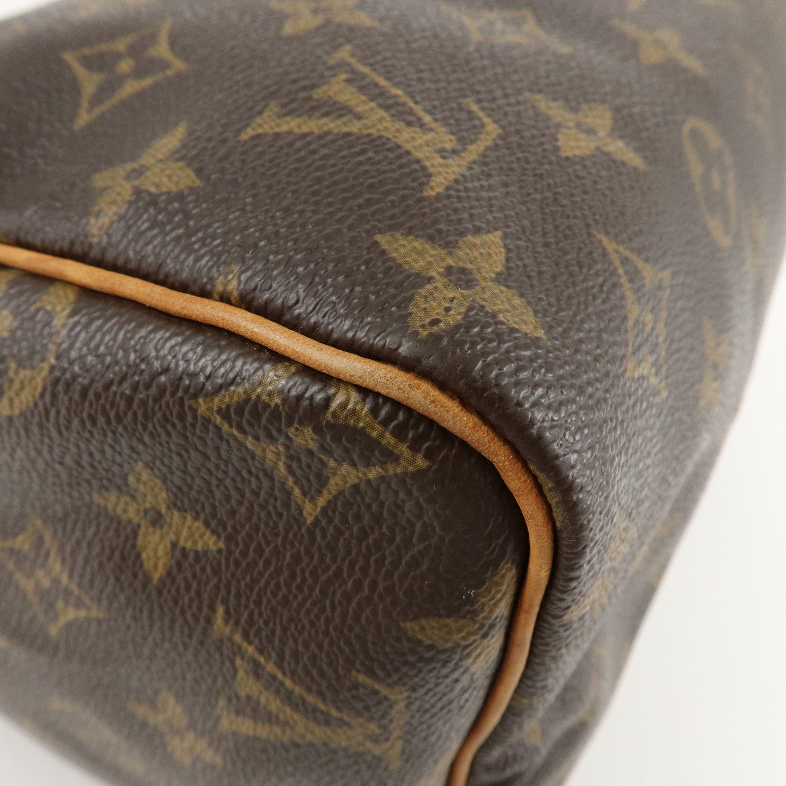 Louis Vuitton Monogram Speedy 30 Hand Bag Boston Bag M41526 Used