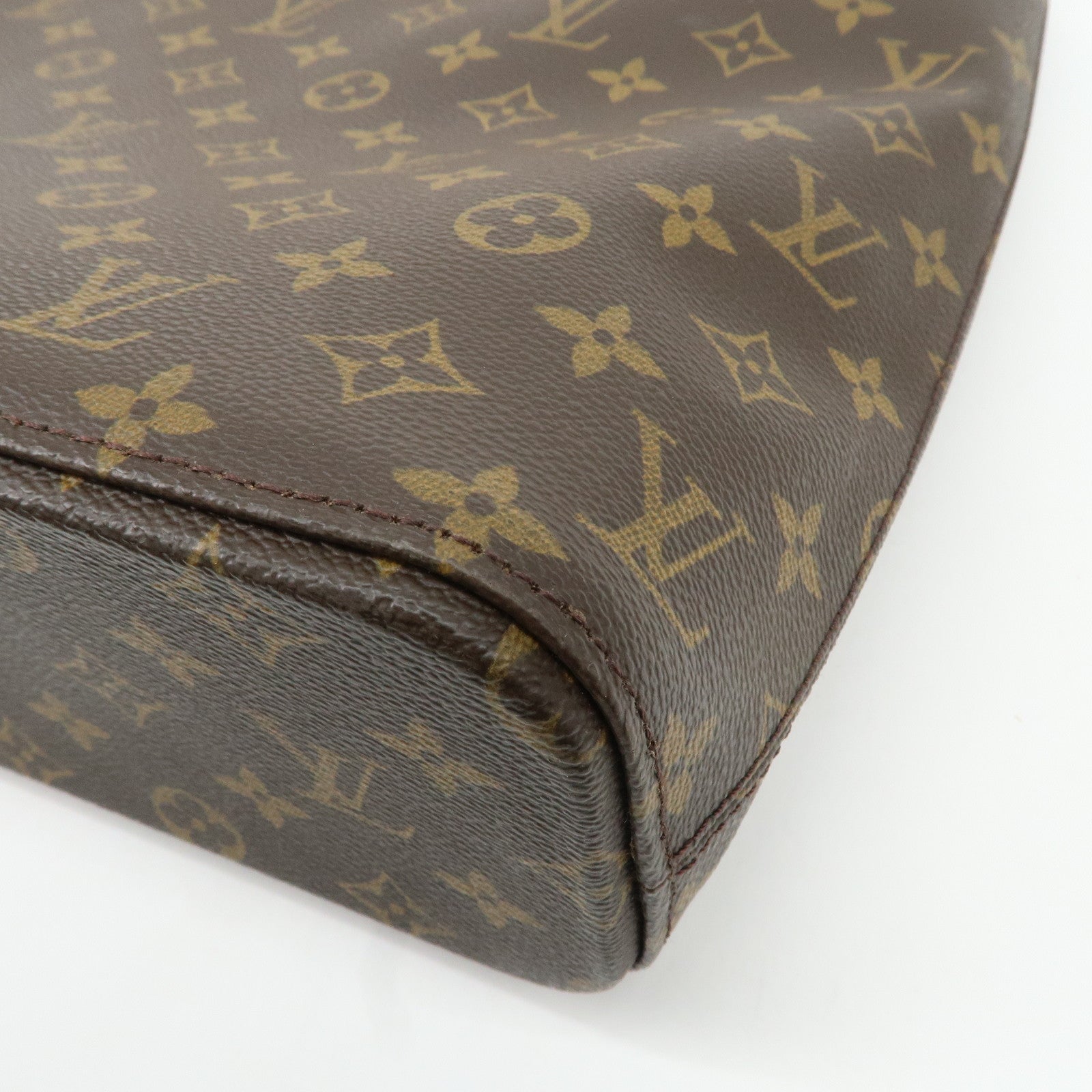 Louis Vuitton Monogram Luco Tote Bag Hand Bag Brown M51155