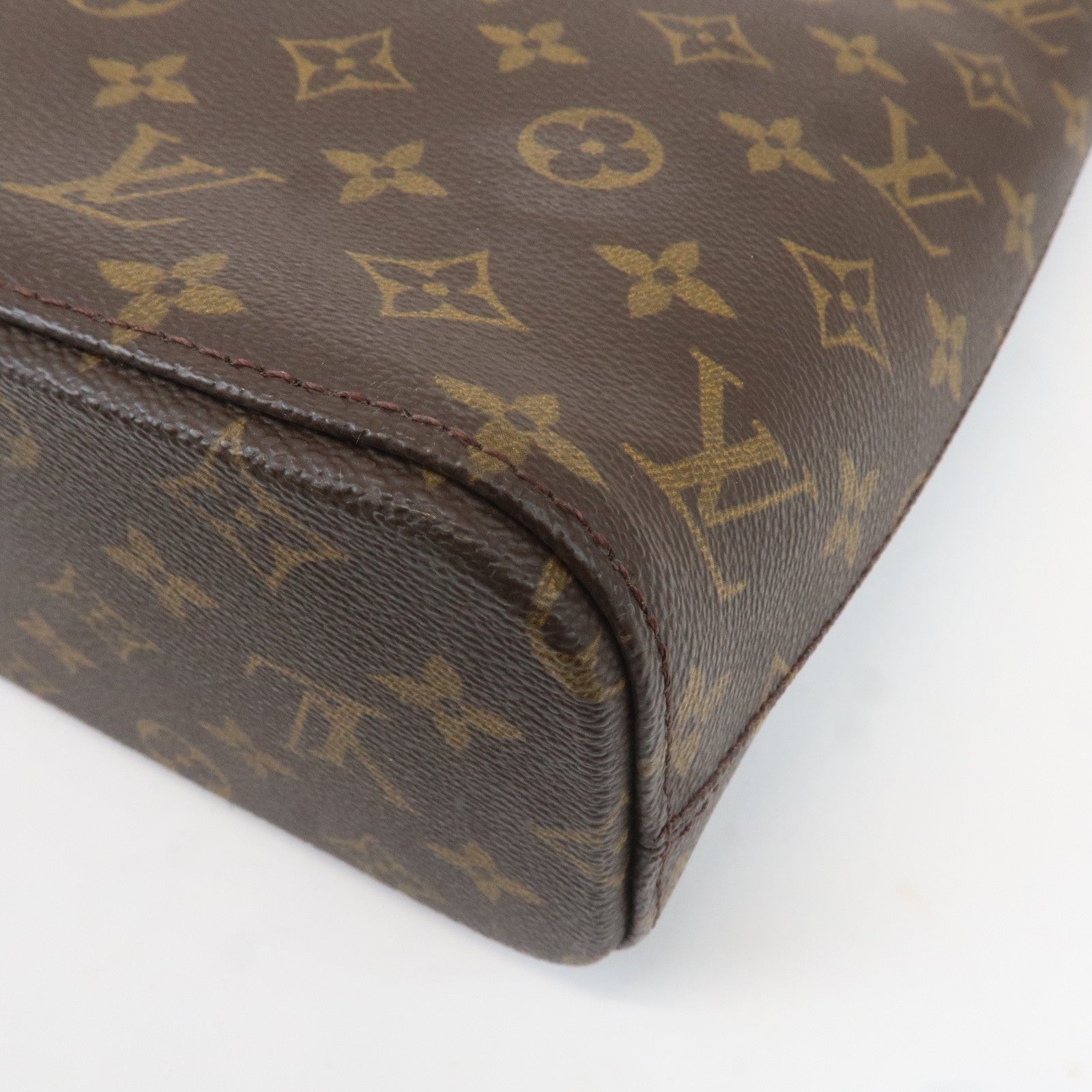 Louis Vuitton Monogram Luco Tote Bag Hand Bag Brown M51155