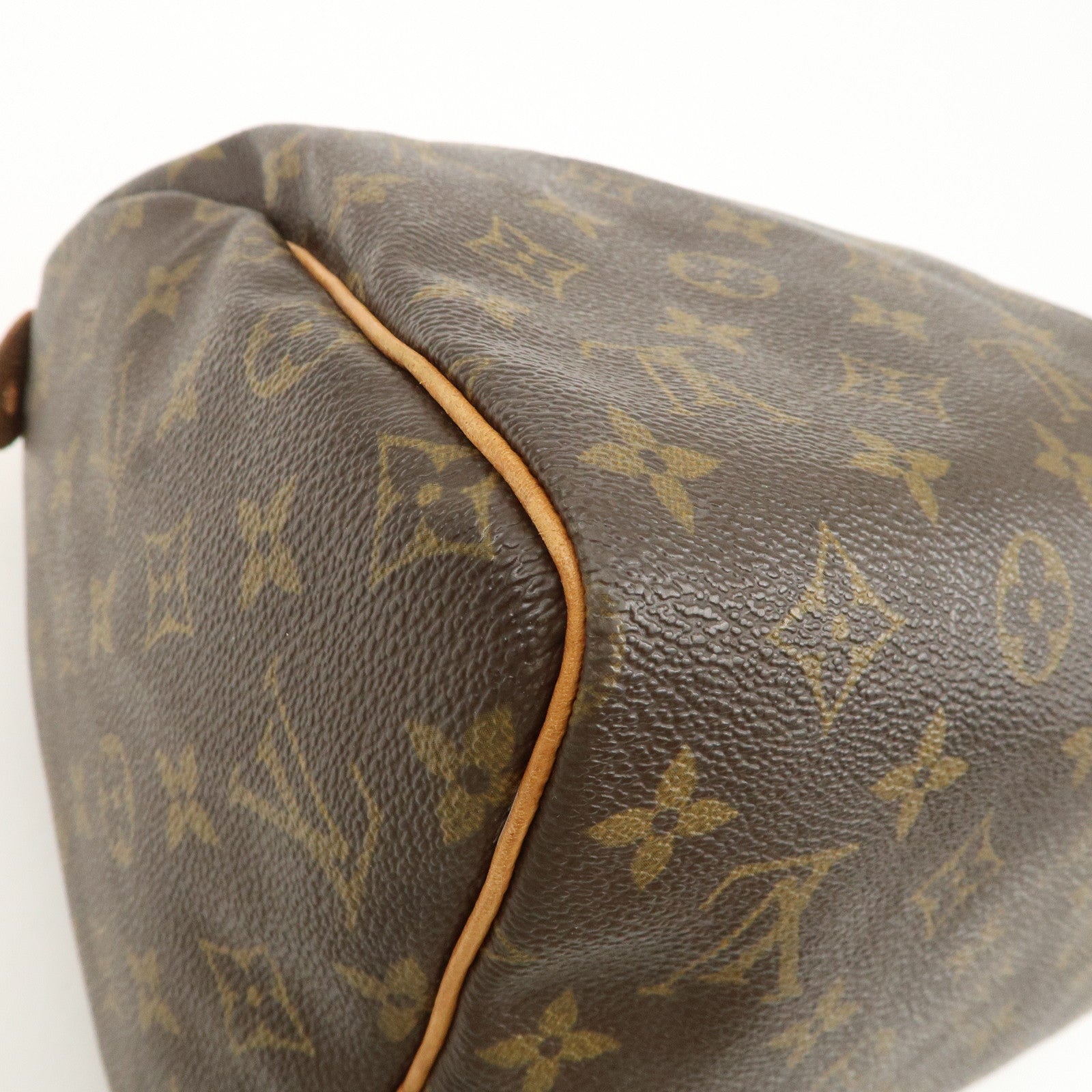 Louis Vuitton Monogram Speedy 30 Hand Bag Boston Bag M41526 Used