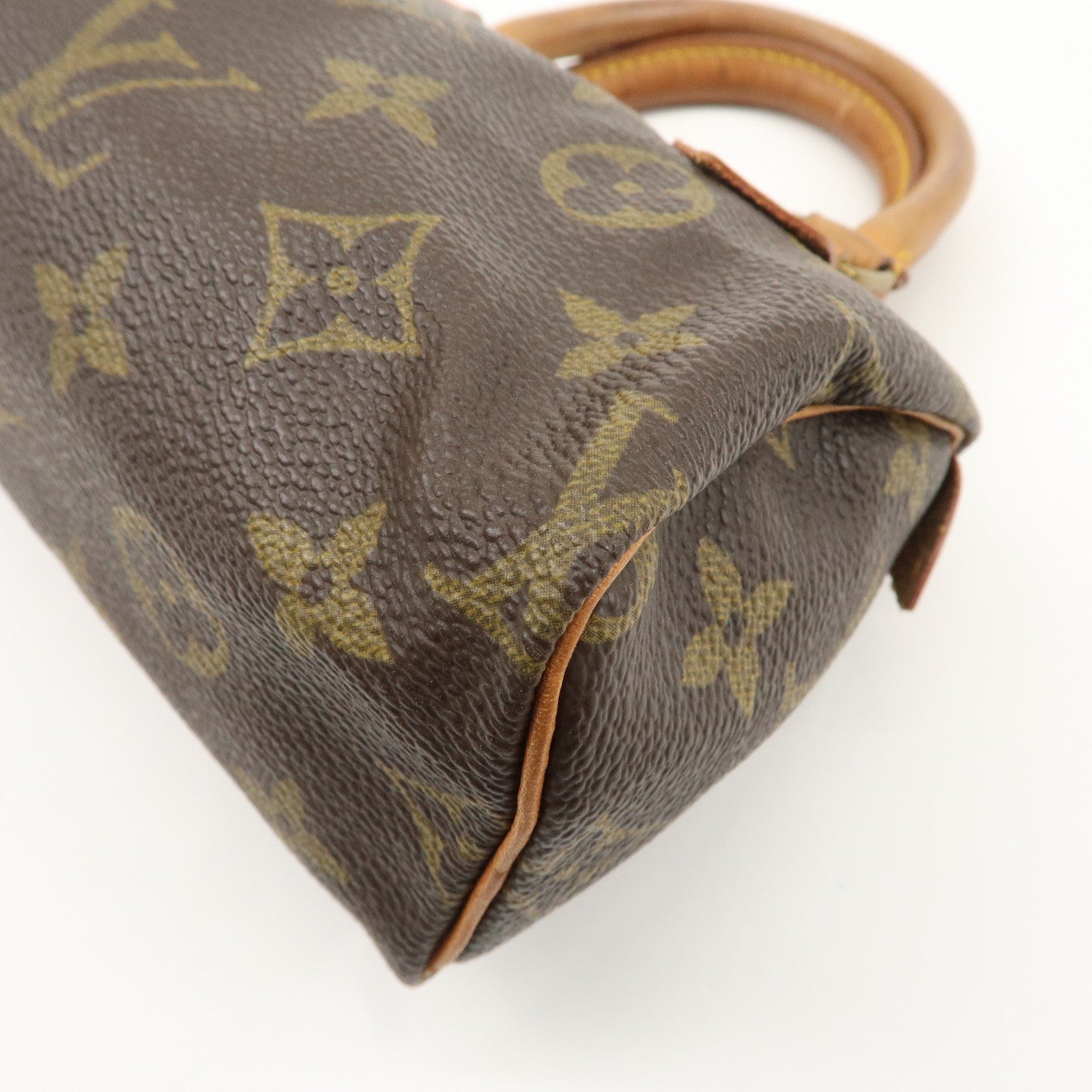 Louis Vuitton Monogram Mini Speedy Hand Bag M41534 Used