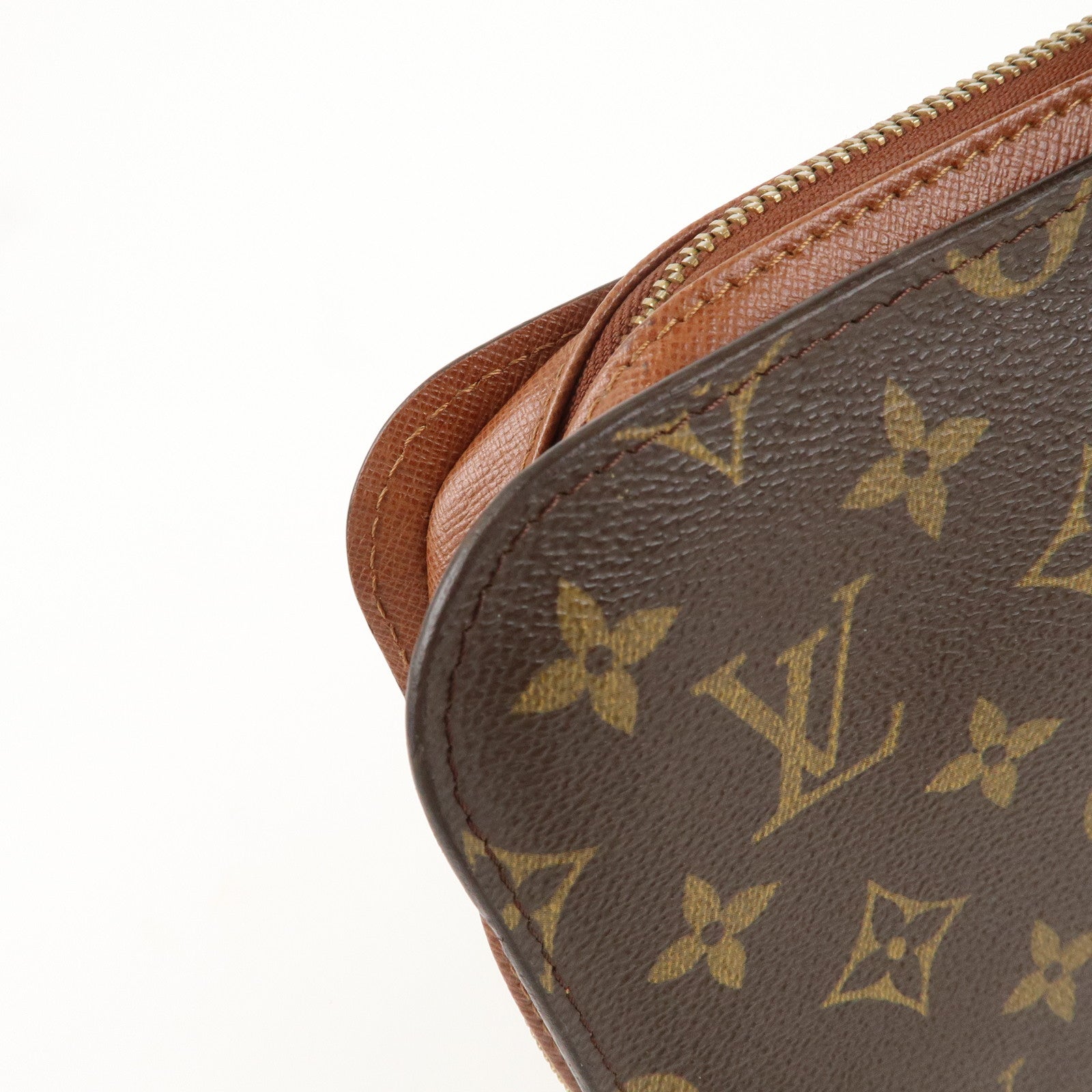 Louis Vuitton Monogram Orsay Clutch Bag Pouch Brown M51790