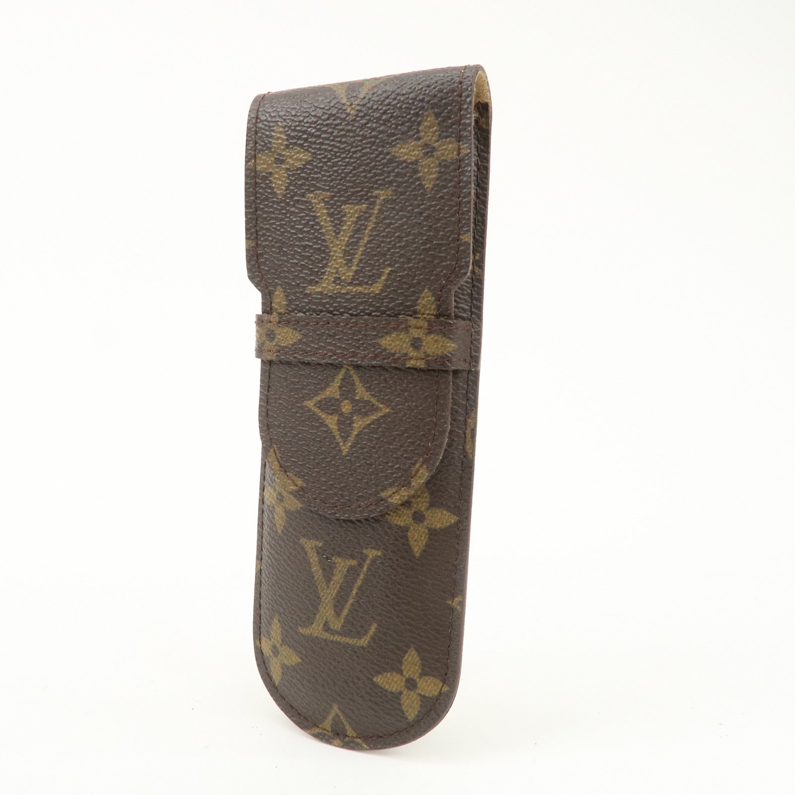 Louis Vuitton Monogram Taiga Set of 3 Glasses Case M62990 M30364