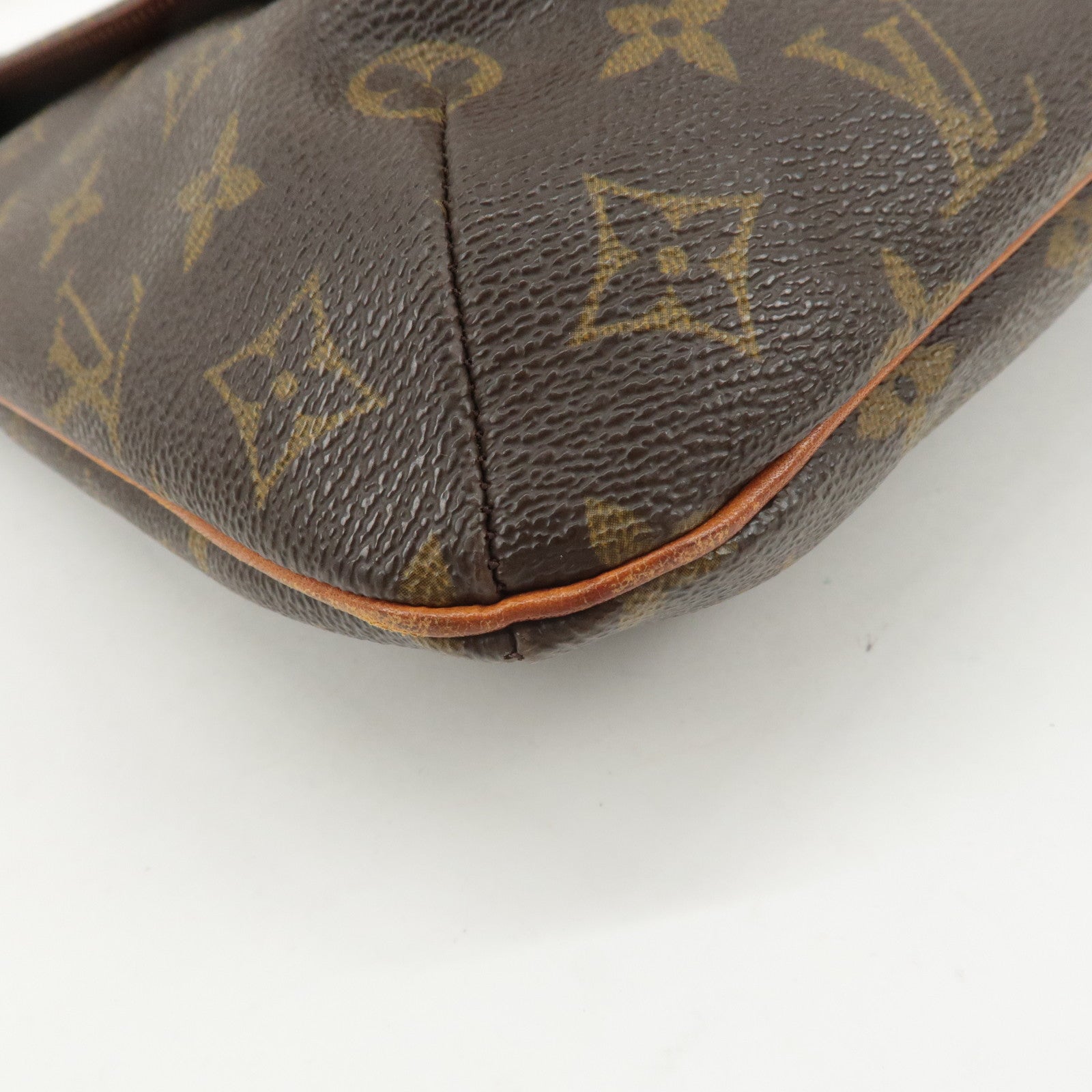 Louis Vuitton Monogram Musette Shoulder Crossbody Bag Brown M51256 Used