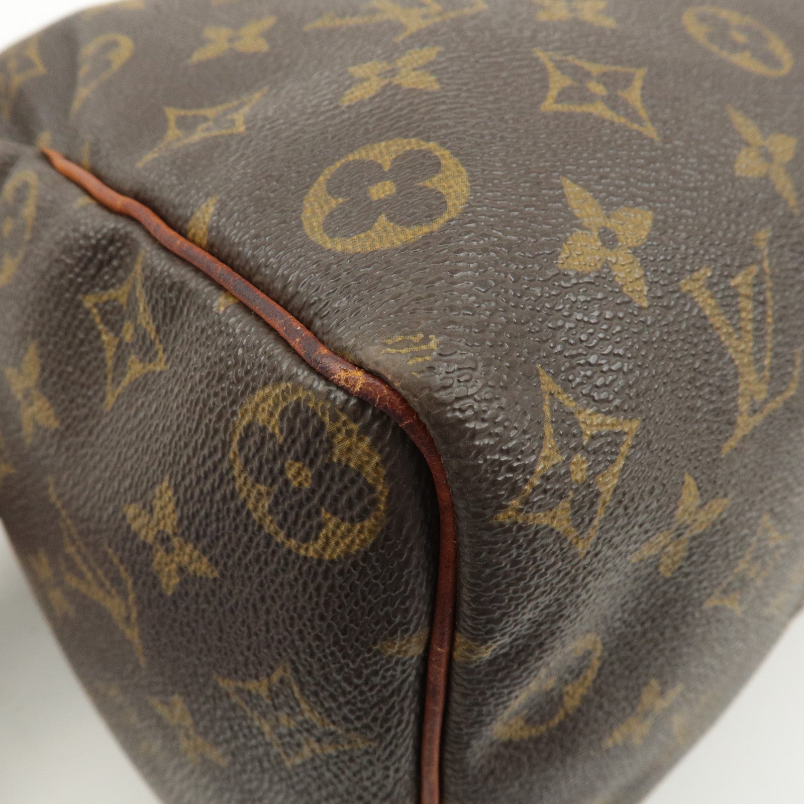 Louis Vuitton Monogram Speedy 35 Hand Bag Boston Bag M41524