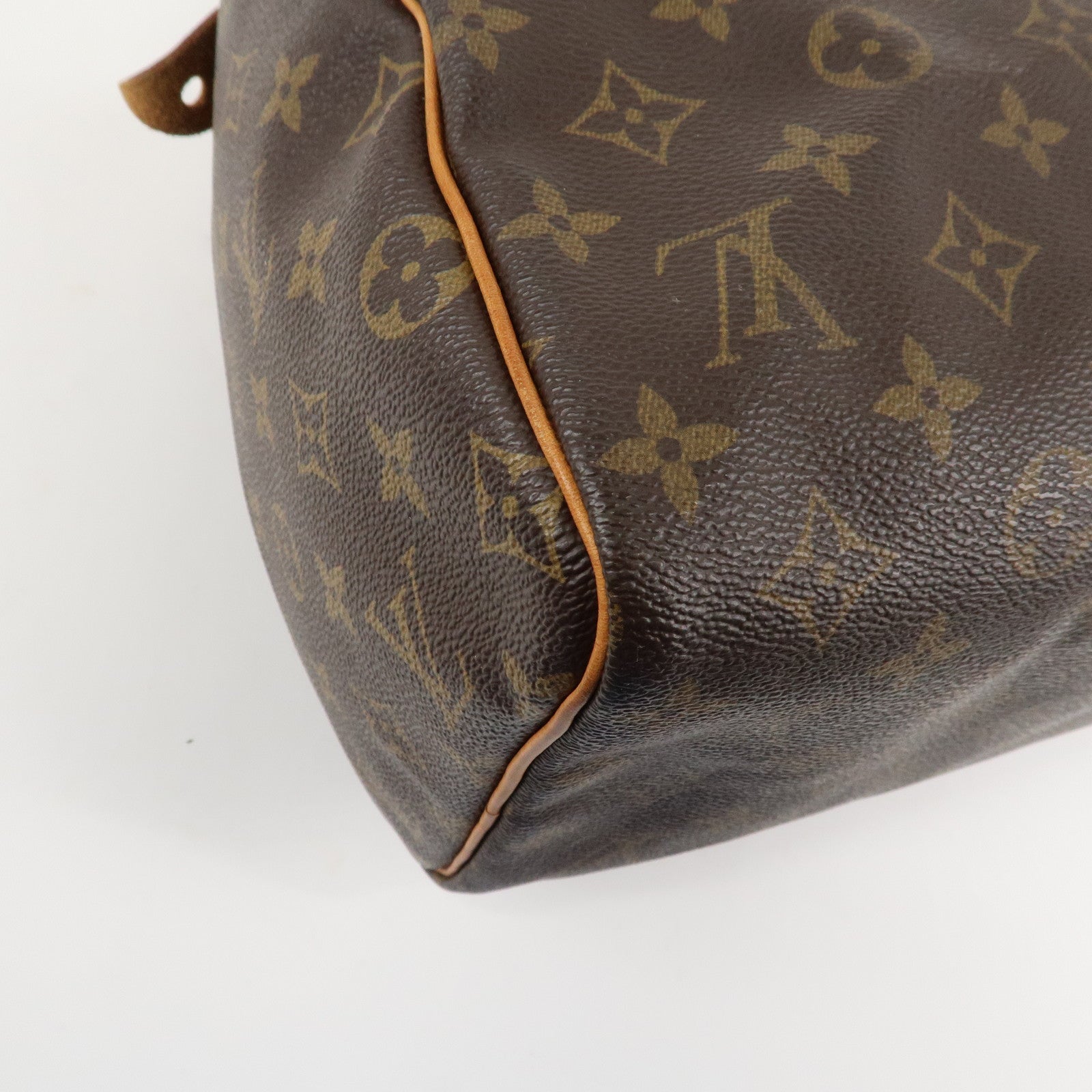 Louis Vuitton Monogram Speedy 30 Hand Bag Boston Bag M41108 Used