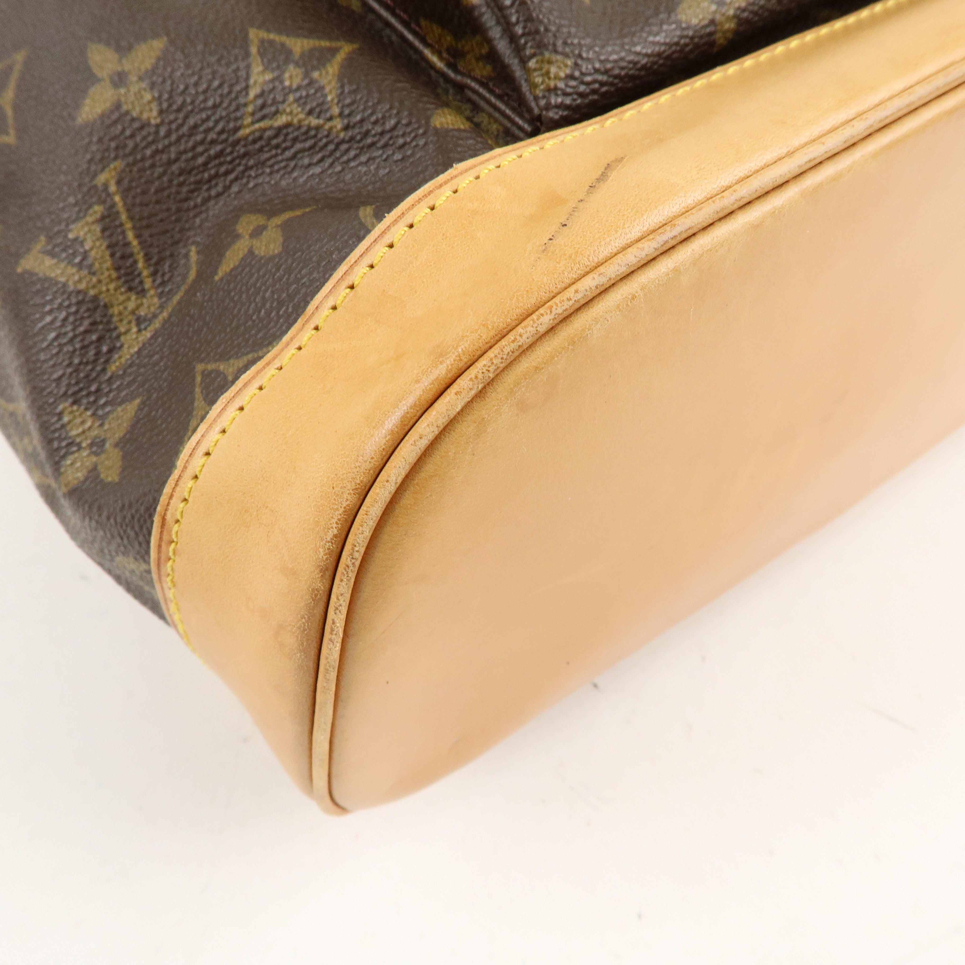 Louis Vuitton Monogram Montsouris GM Back Pack Brown M51135