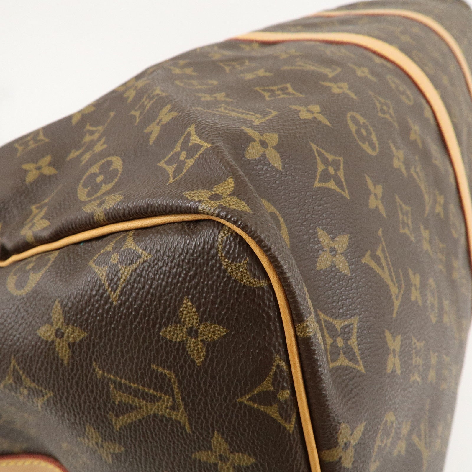 Louis Vuitton Monogram Keep All Bandouliere 60 Boston Bag M41412