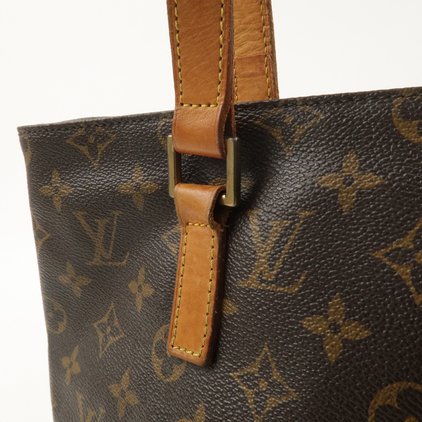 Louis Vuitton Monogram Cabas Piano Tote Bag Brown M51148