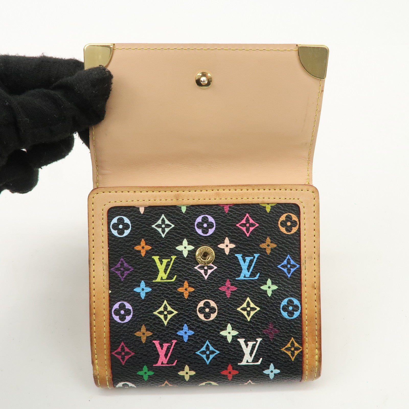 Louis Vuitton Monogram Porte Monnaie Billets Carte Credit M92984 Used