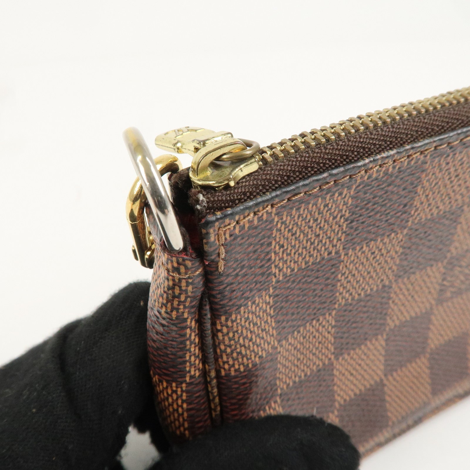 Louis Vuitton Damier Mini Pochette Accessoires Pouch N58009