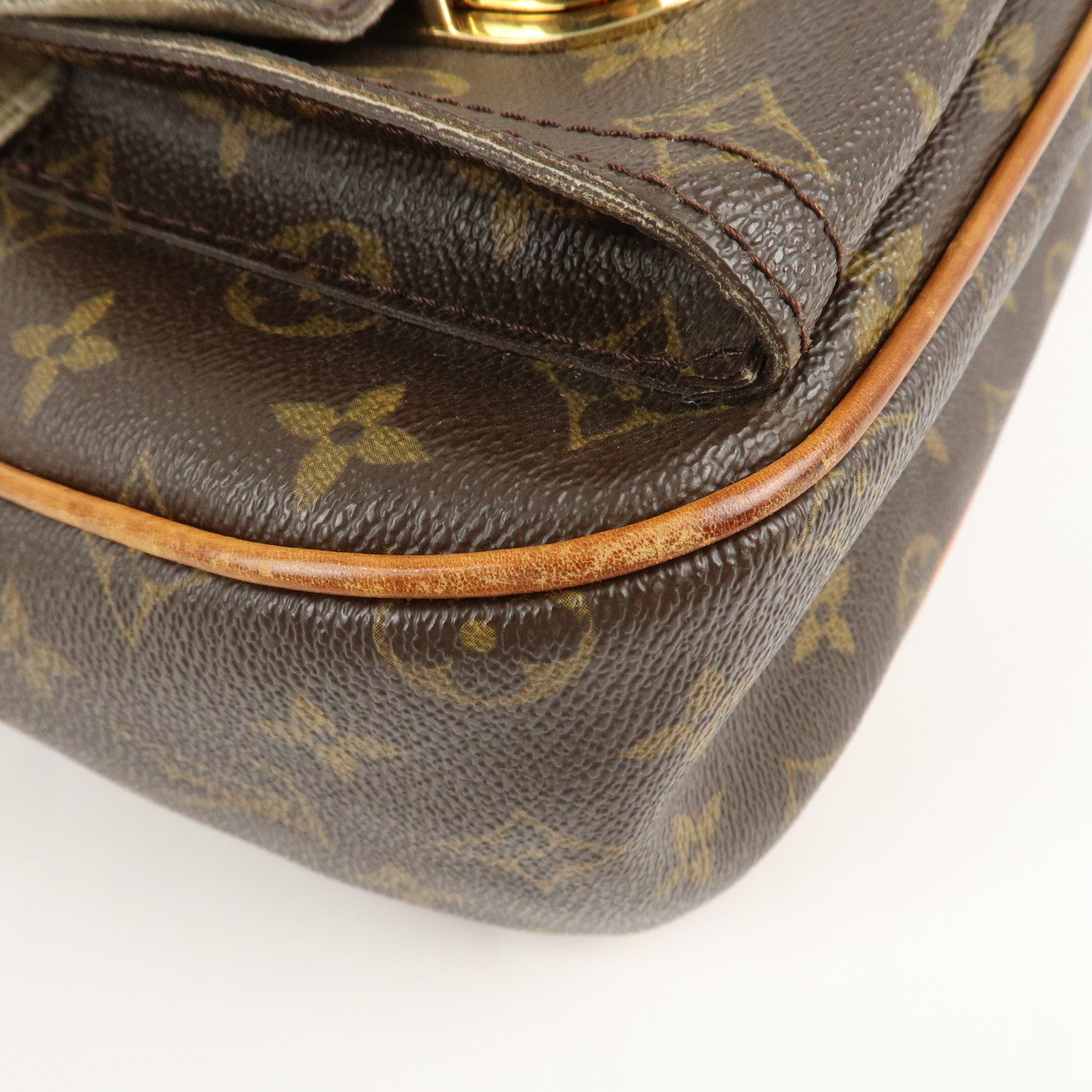 Louis Vuitton Monogram Hudson GM Shoulder Bag M40045 Used