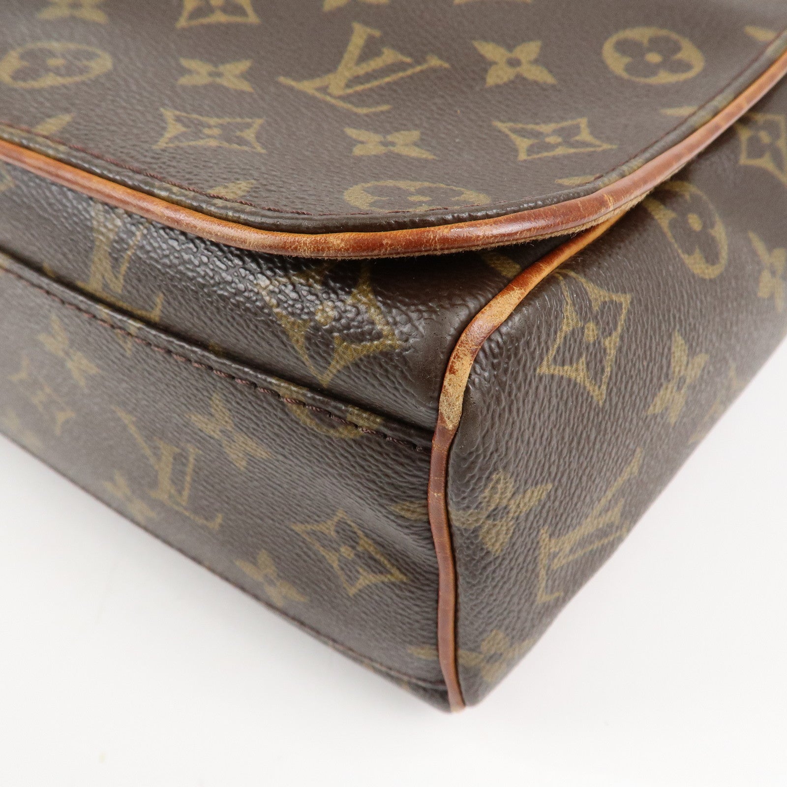 Louis Vuitton Monogram Abbesses Messenger Bag Hand Bag M45257 Used