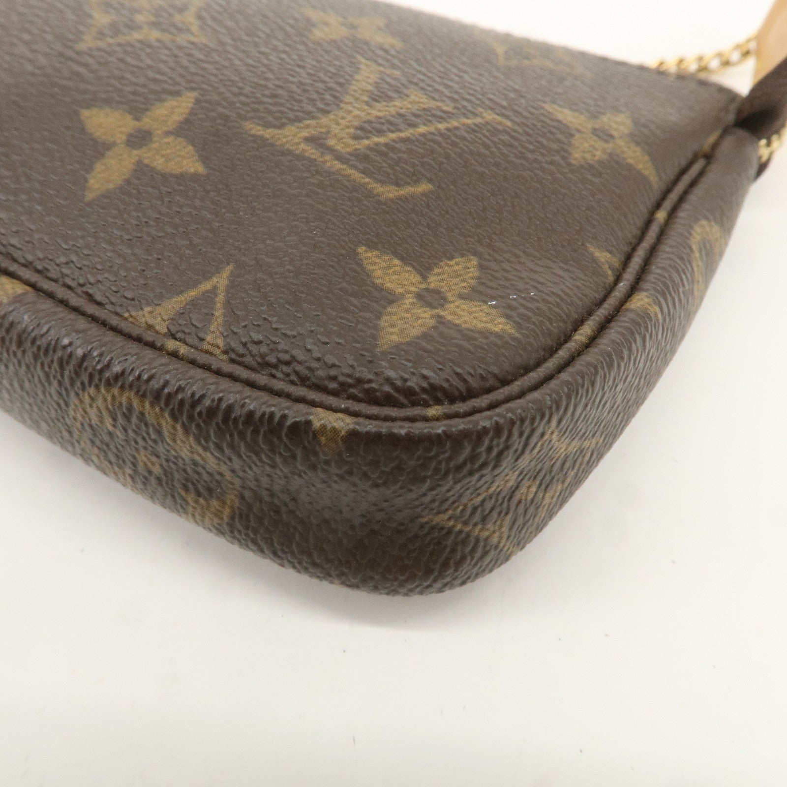 Louis Vuitton Monogram Mini Pochette Accessoires Pouch M58009