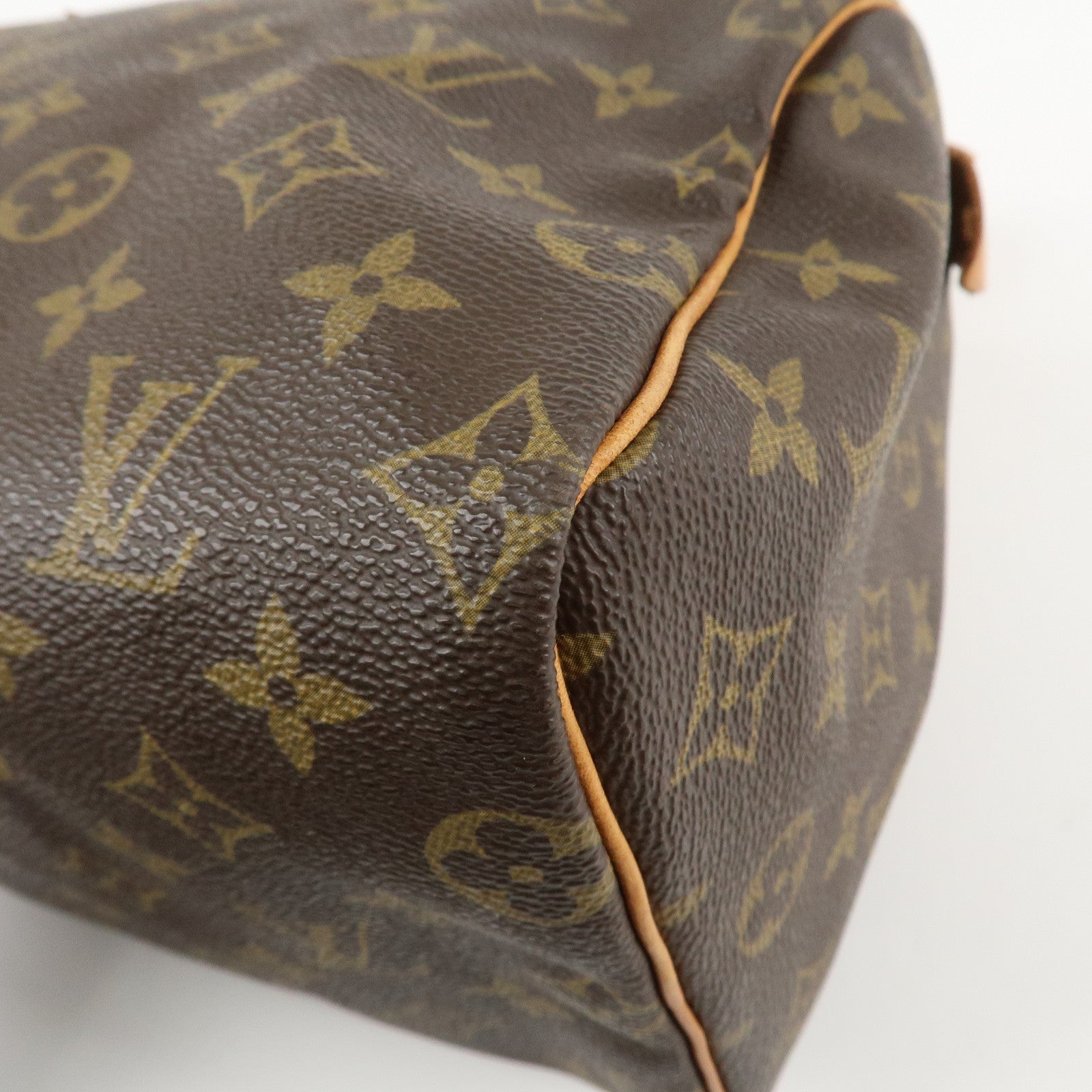 Louis Vuitton Monogram Speedy 25 Hand Bag Boston Bag M41528 Used