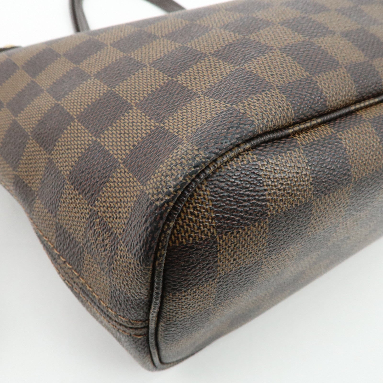 Louis Vuitton Damier Neverfull PM Tote Bag Hand Bag N51109 Used