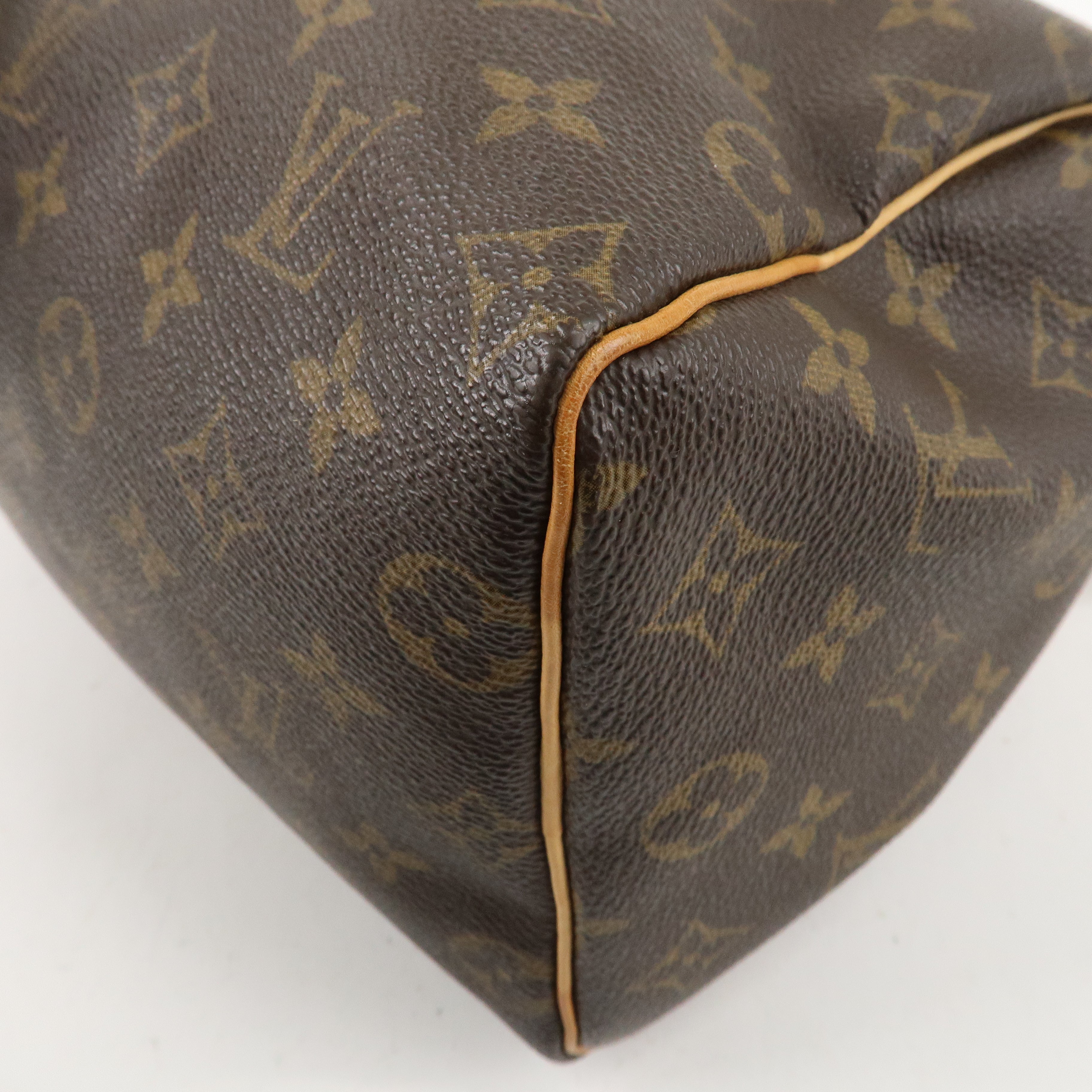 Louis Vuitton Monogram Speedy 25 Hand Bag Boston Bag M41528