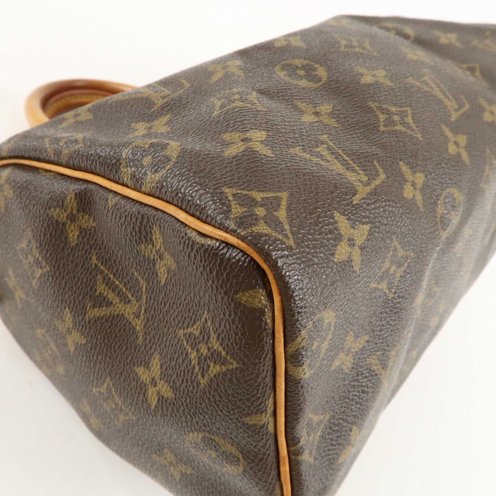 Louis Vuitton Monogram Speedy 25 Hand Bag Boston Bag M41528