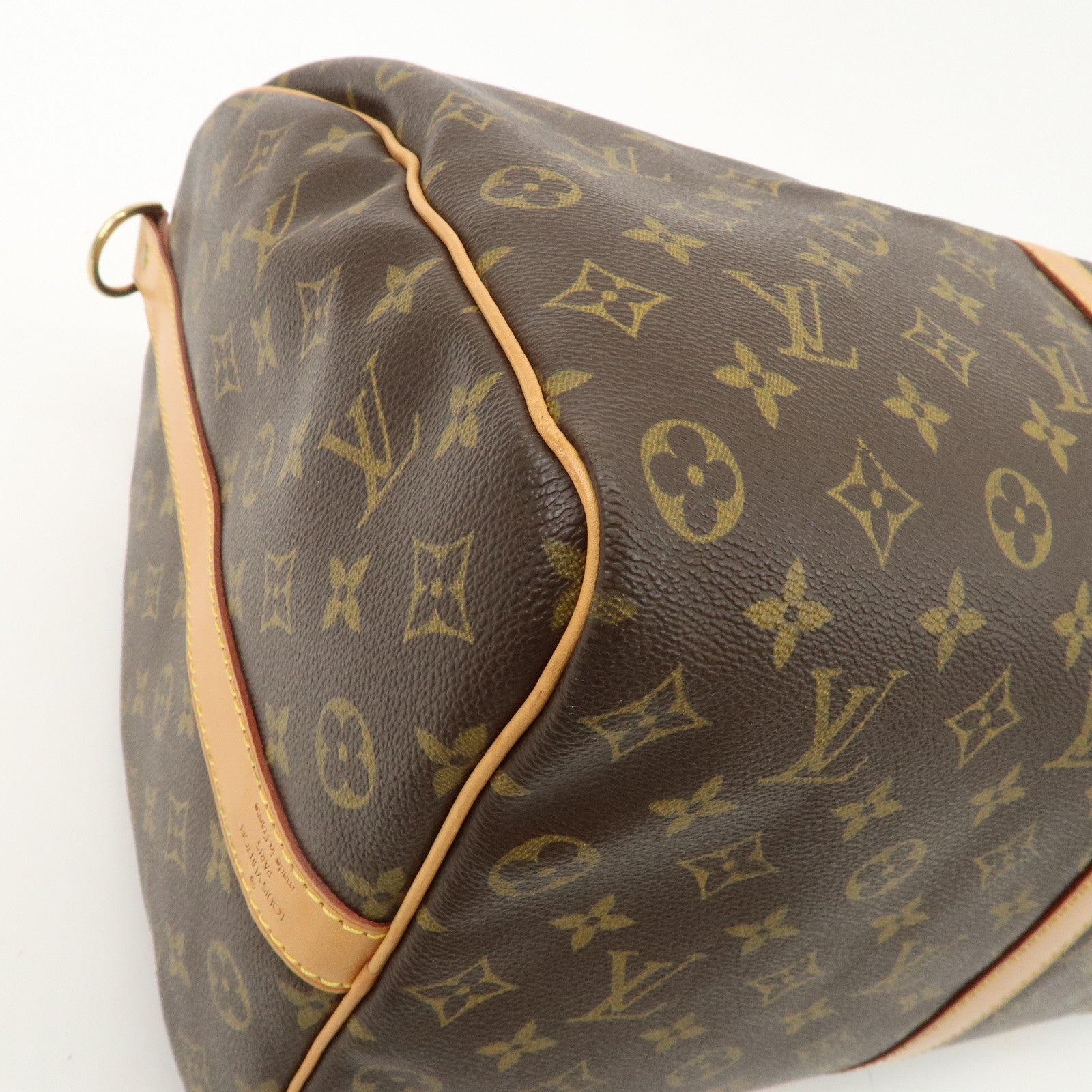 Louis Vuitton Monogram Keep All Bandouliere 50 Boston Bag M41416 Used