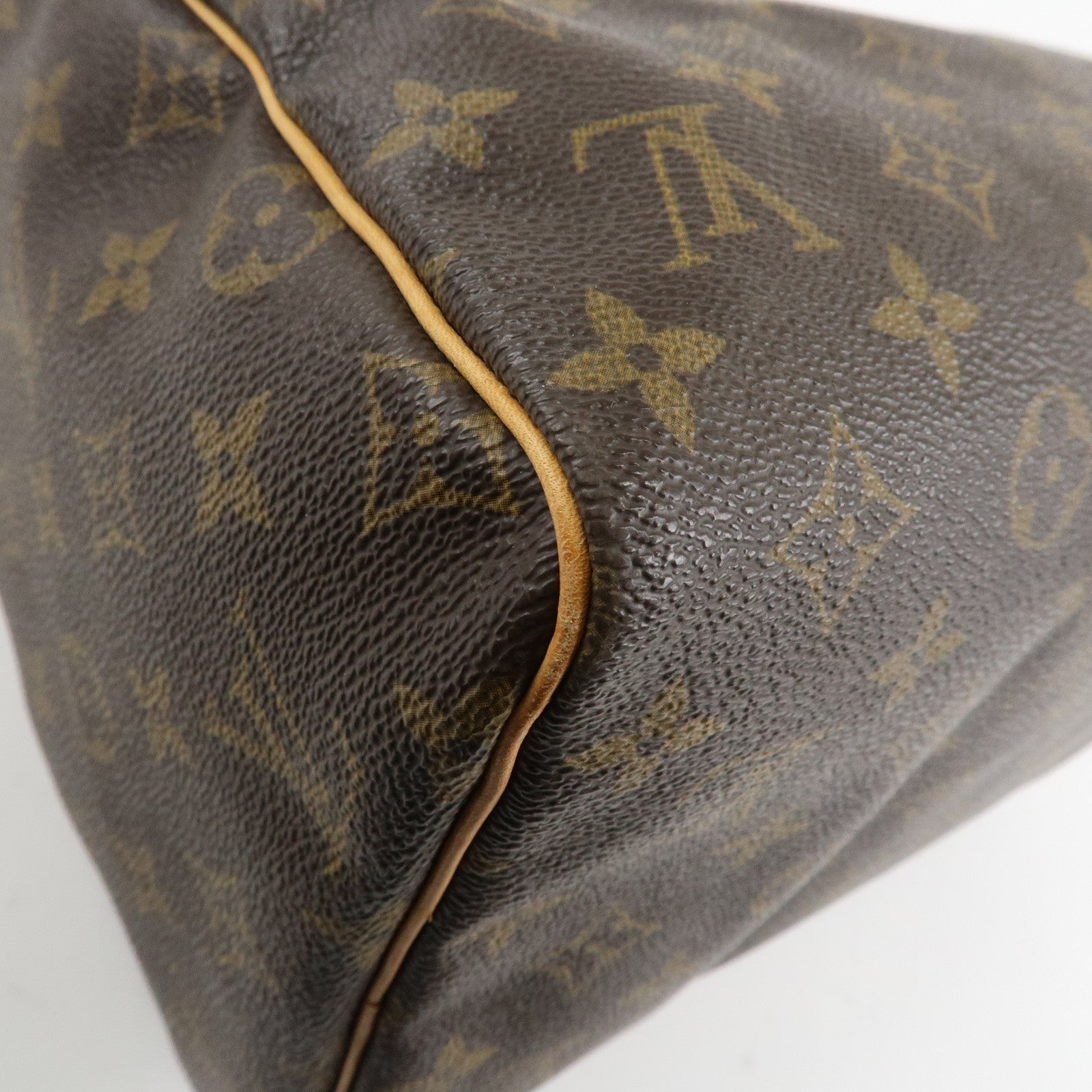 Louis Vuitton Monogram Speedy 30 Hand Bag Boston Bag M41526 Used