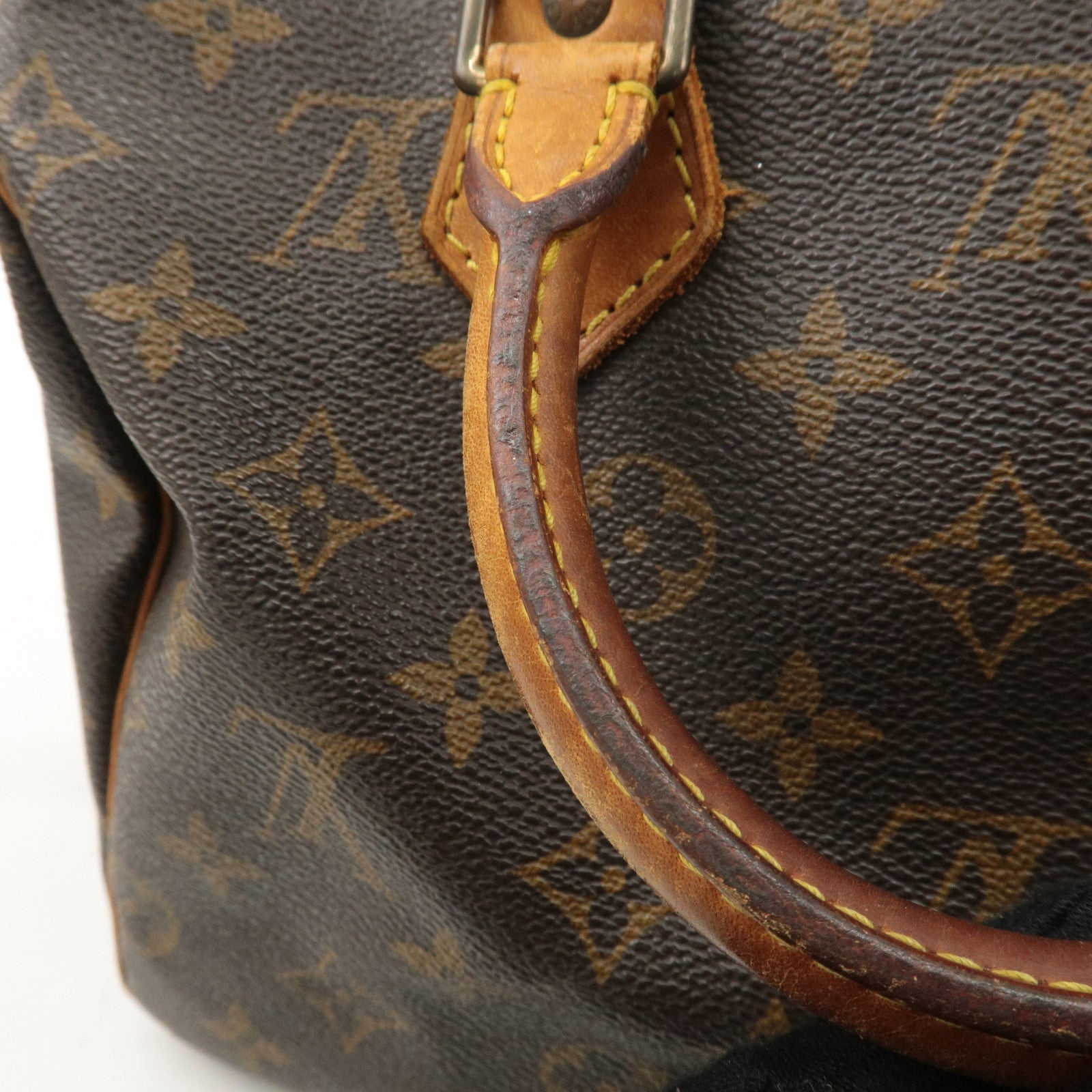 Louis Vuitton Monogram Speedy 25 Hand Bag Boston Bag M41528