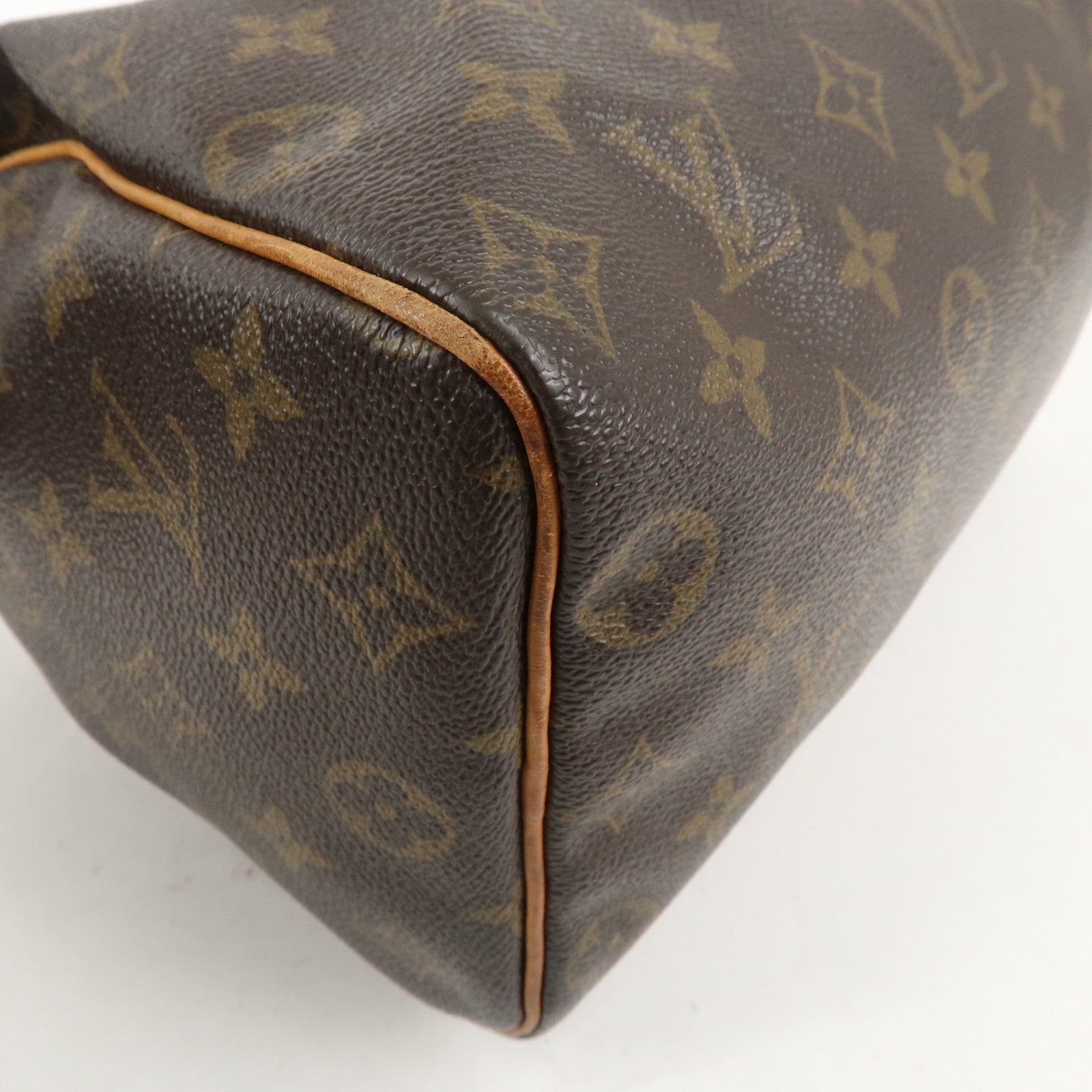 Louis Vuitton Monogram Speedy 25 Hand Bag Boston Bag M41528