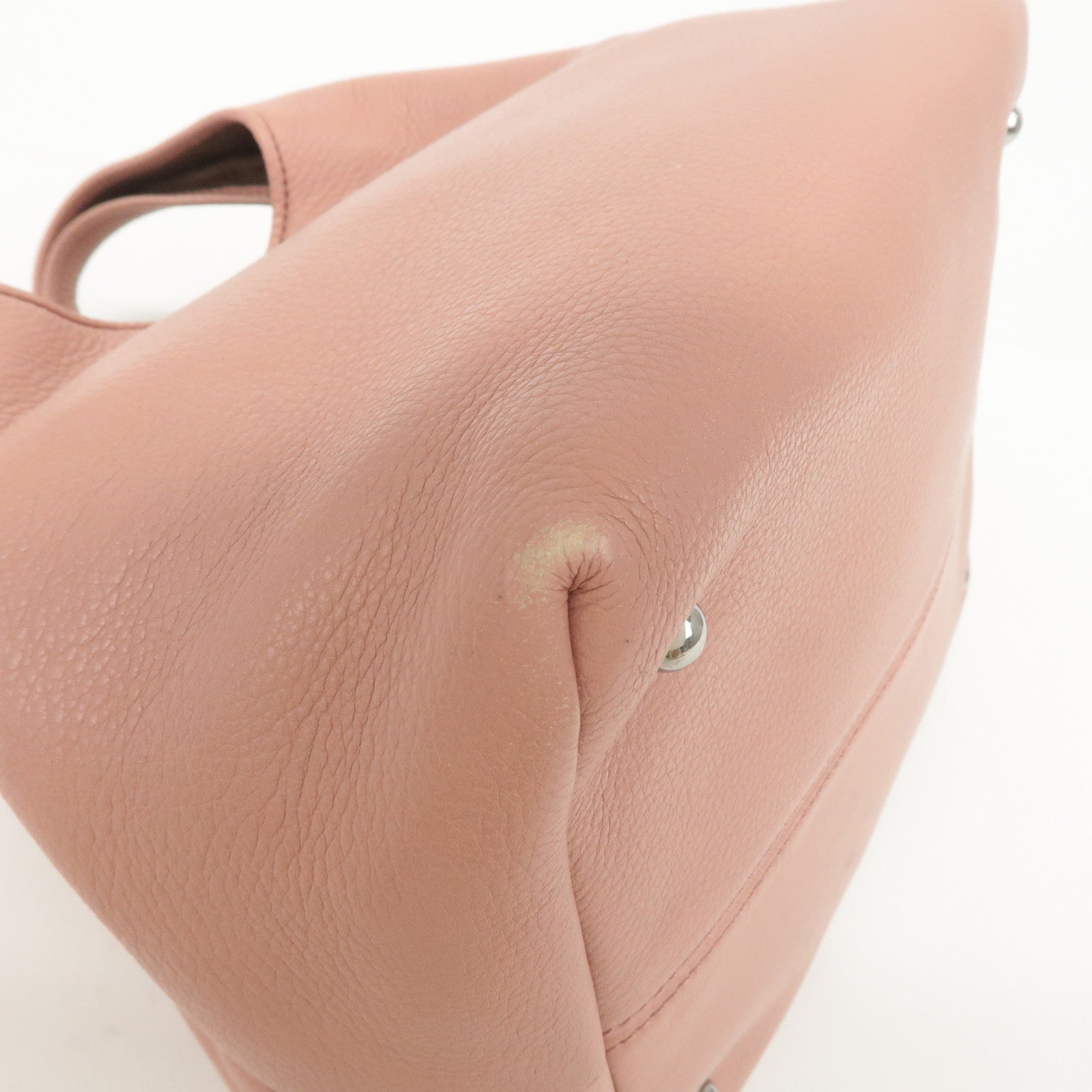 LOEWE Leather Karie PM Hand Bag Pink 10903