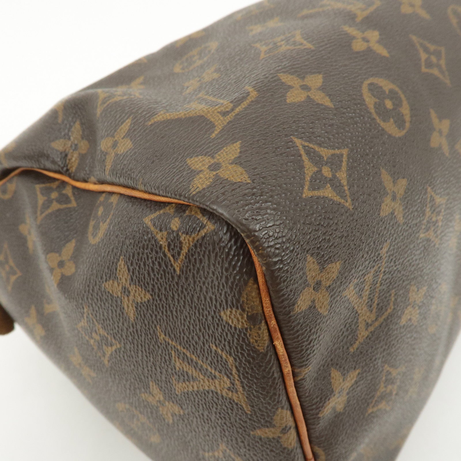 Louis Vuitton Monogram Speedy 30 Hand Bag Boston Bag M41526 Used