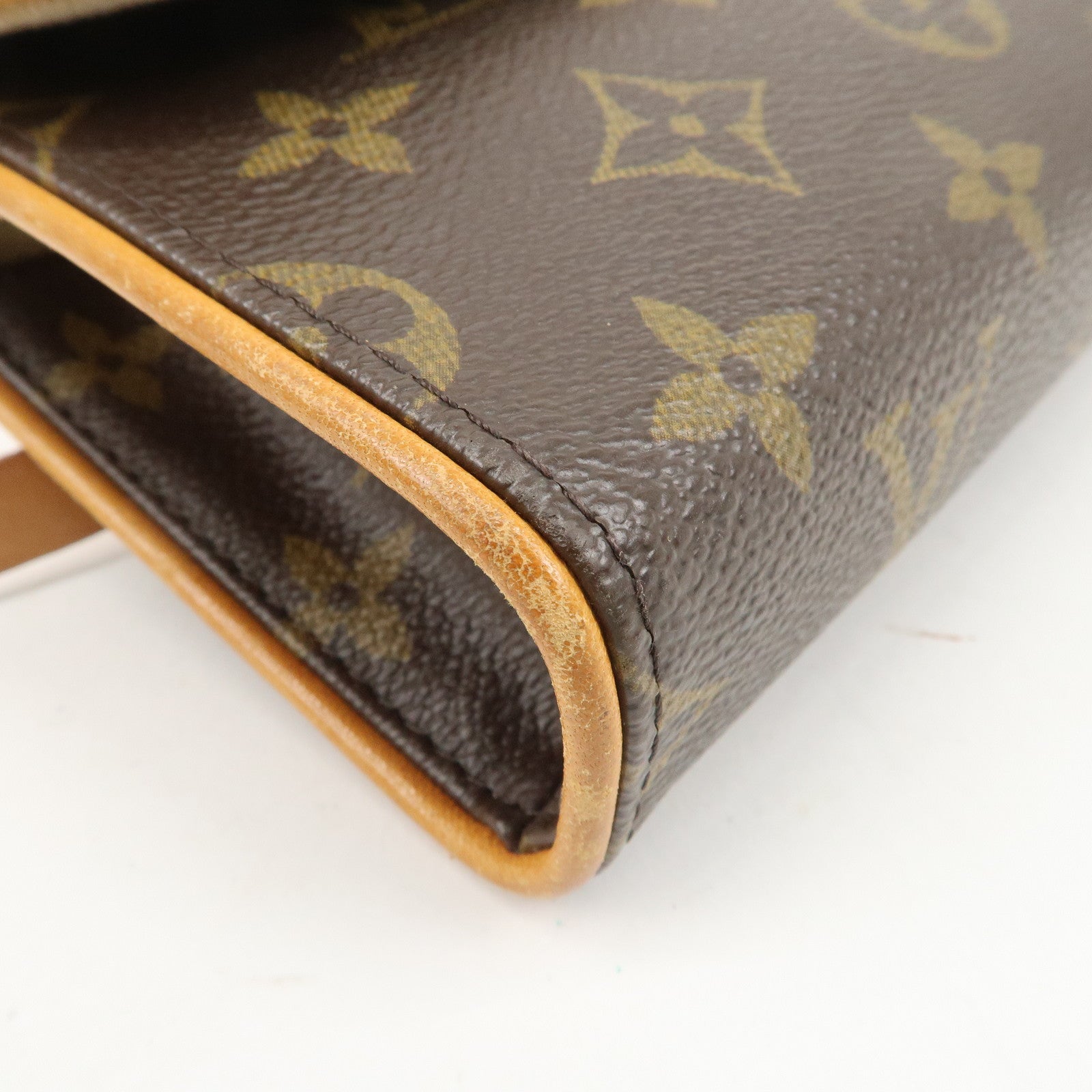 Louis Vuitton Monogram Pochette Florentine Waist Bag BeltXS M51855