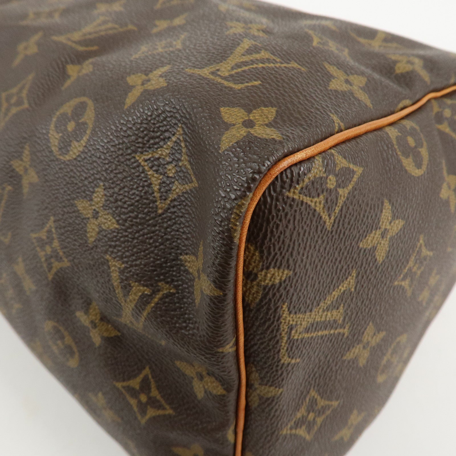 Louis Vuitton Monogram Speedy 30 Hand Bag Boston Bag M41526 Used