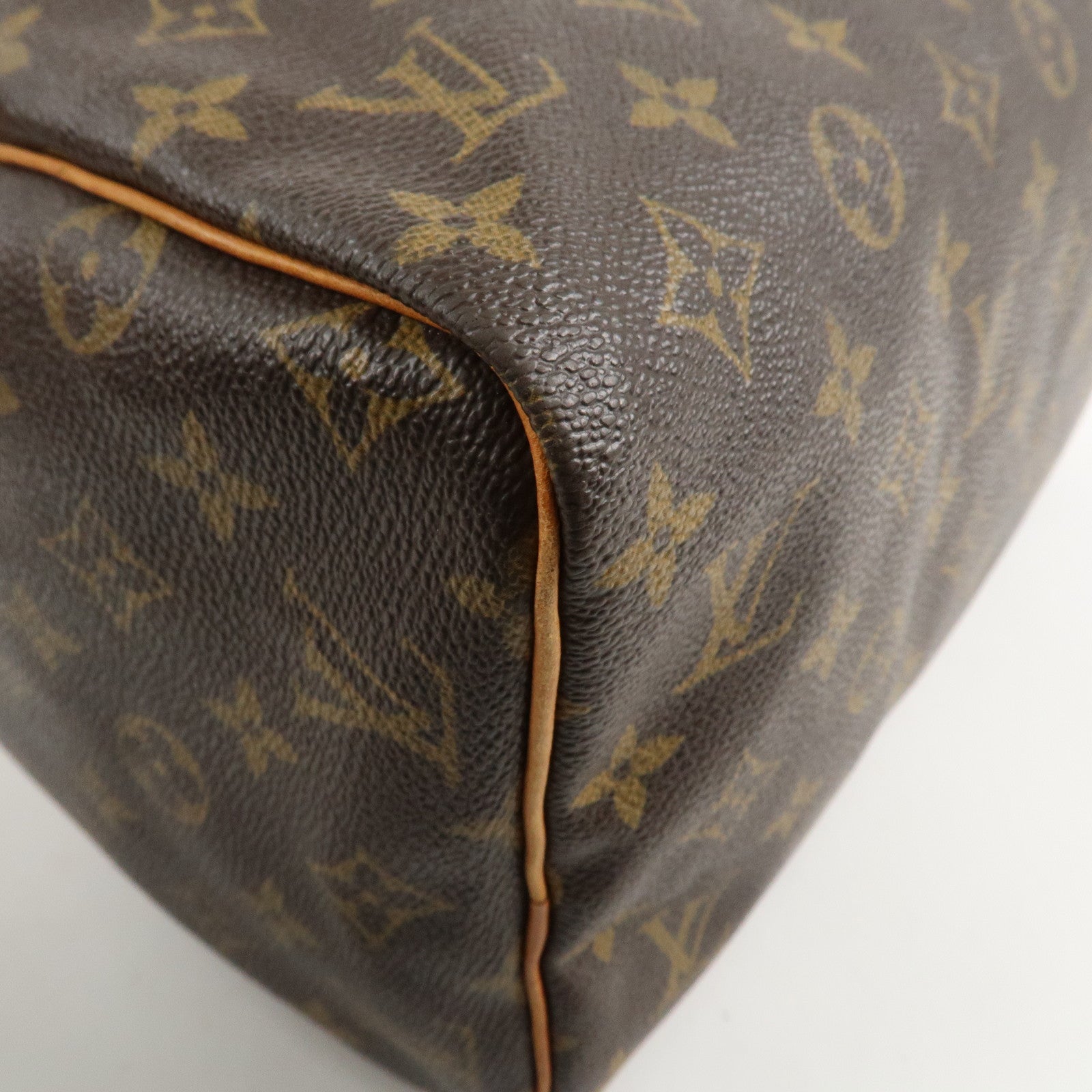 Louis Vuitton Monogram Speedy 30 Hand Bag Boston Bag M41526 Used