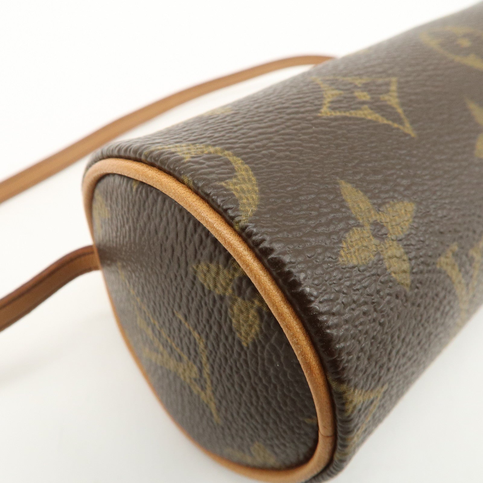 Louis Vuitton Monogram Pouch for Papillon Bag Hand Bag Brown Used