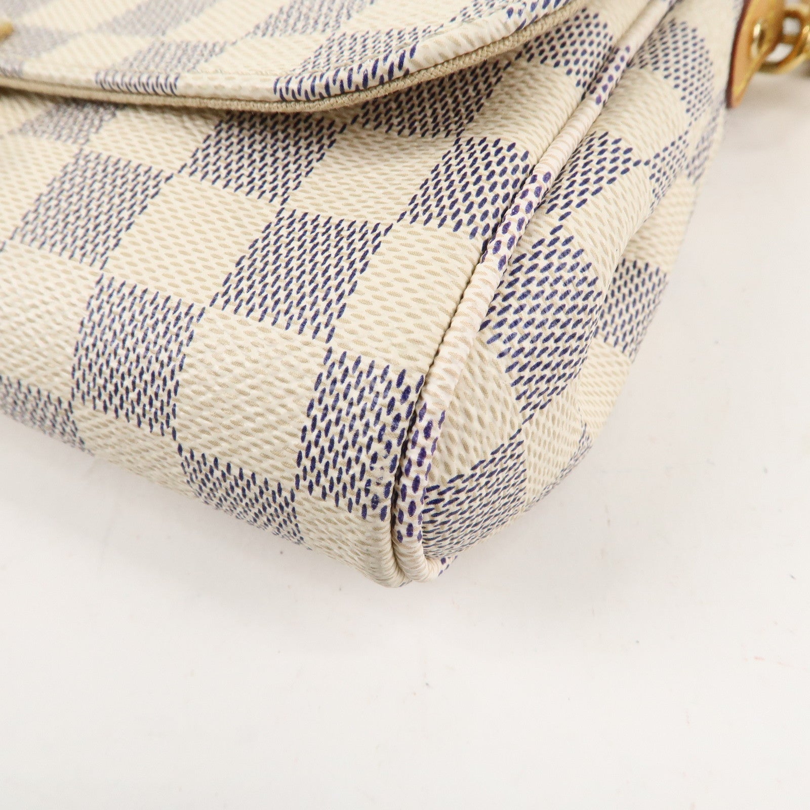 Louis Vuitton Damier Azur Favorite MM 2Way Bag Shoulder Bag N41275