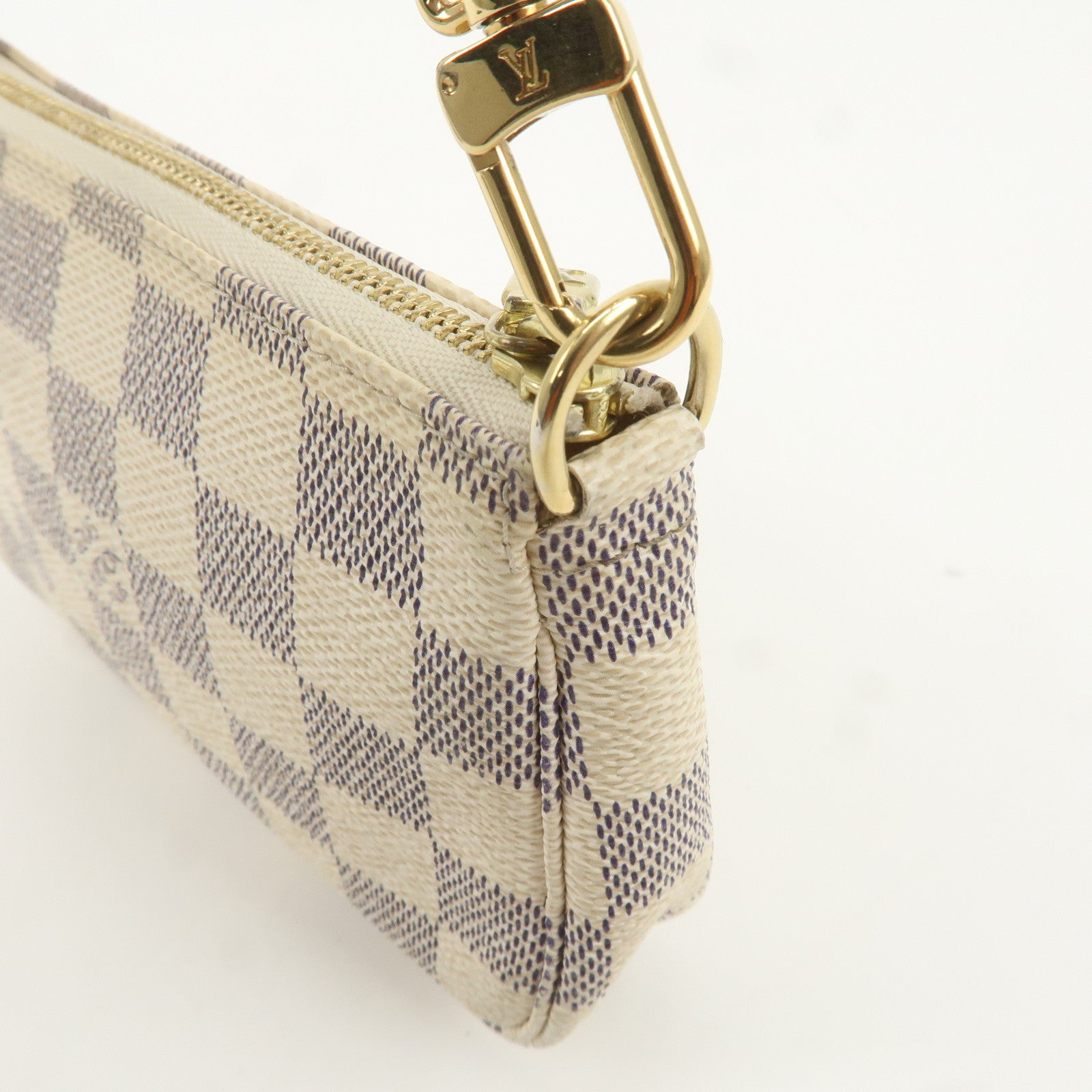 Louis Vuitton Damier Azur Mini Pochette Accessoires Pouch N58010