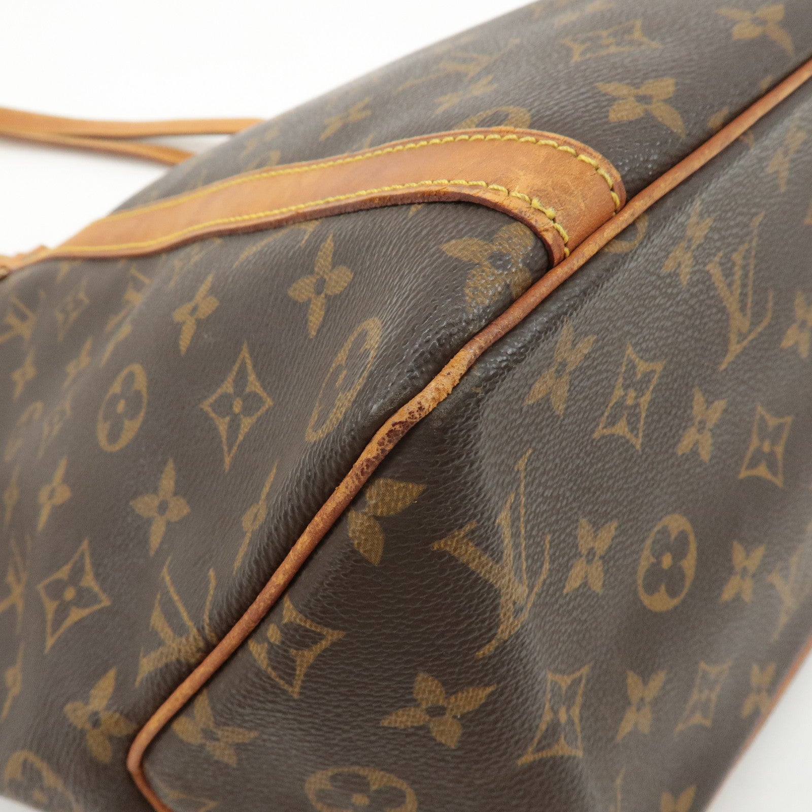 Louis Vuitton Monogram Sac Shopping Shoulder Bag M51108 Used