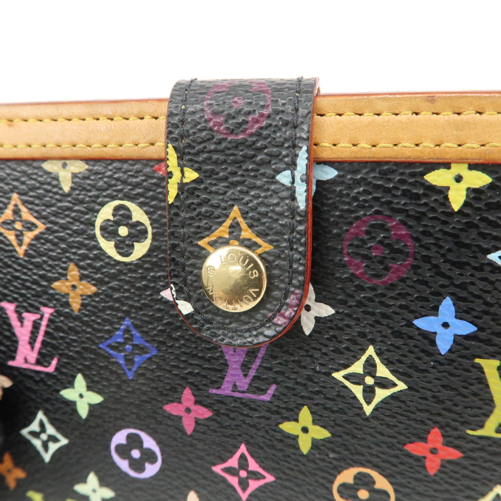 Louis Vuitton Monogram MultiColor Portefeuille Viennoi M92988 Used