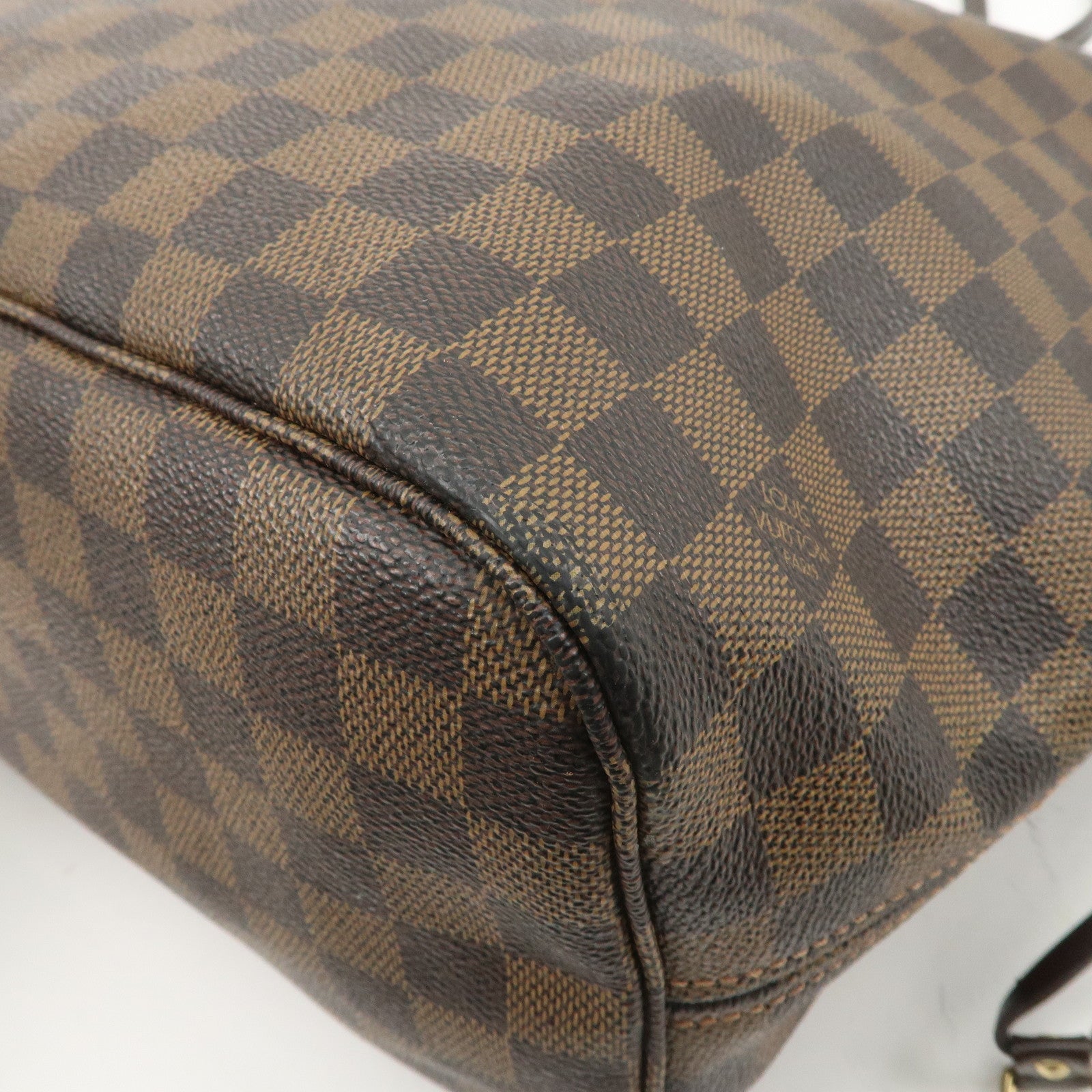 Louis Vuitton Damier Neverfull MM Tote Bag Shoulder Bag N51105 Used