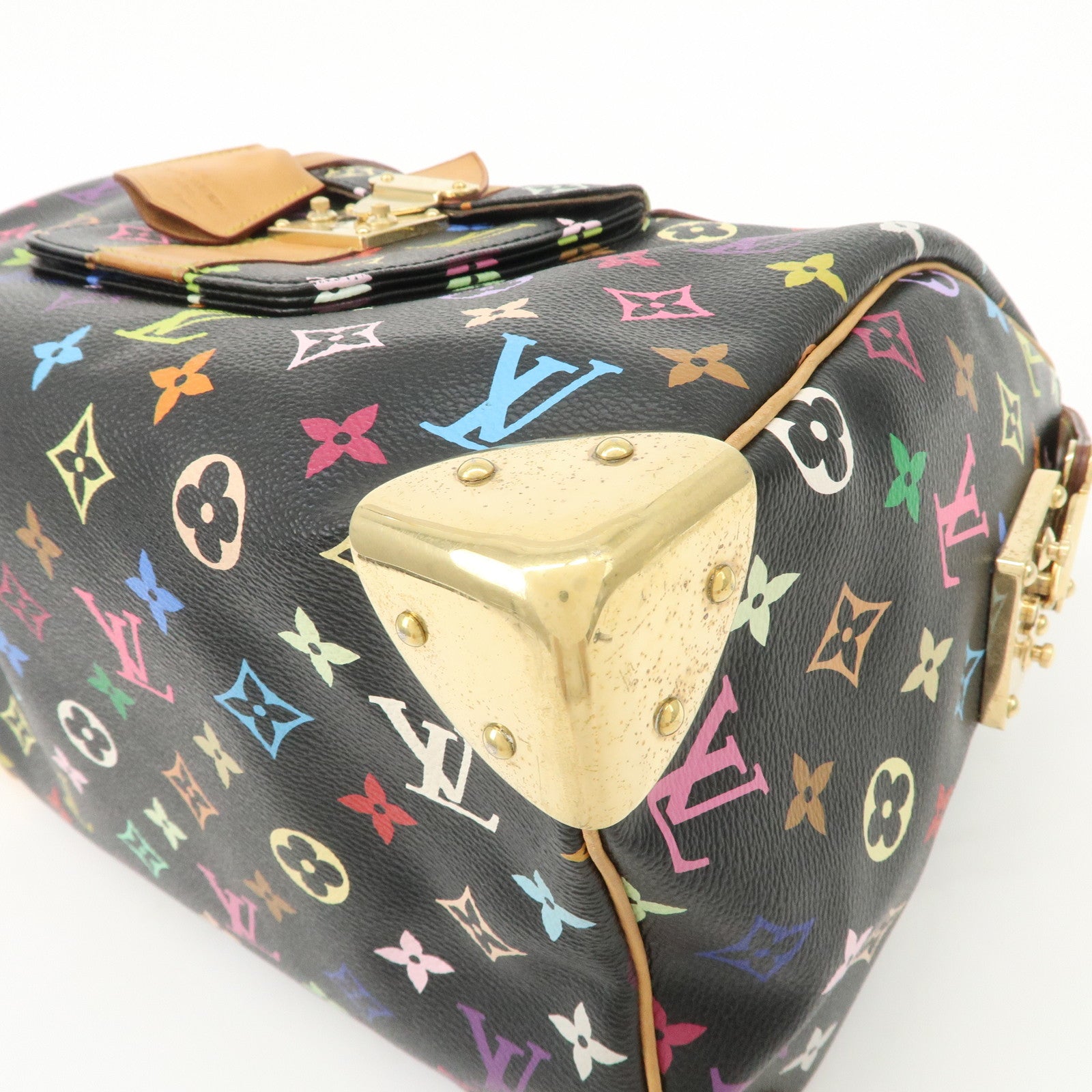 Louis Vuitton Monogram Multi Color Speedy 30 Hand Bag M92642