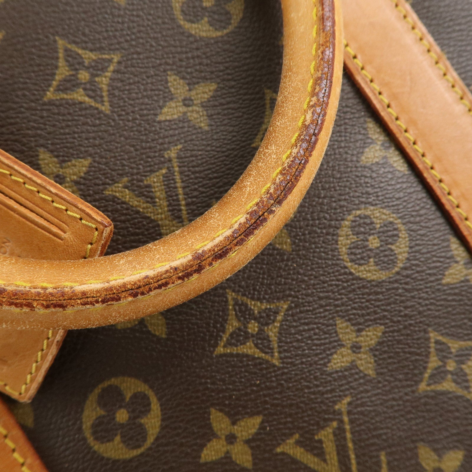 Louis Vuitton Monogram Keep All Bandouliere 60 Bag Brown M41412