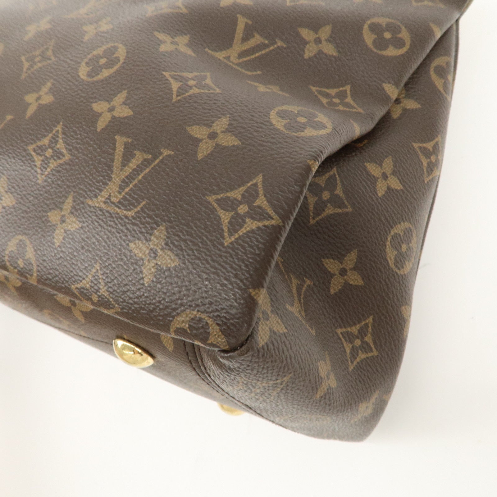 Louis Vuitton Monogram Pallas 2Way Bag Hand Bag Dahlia Used