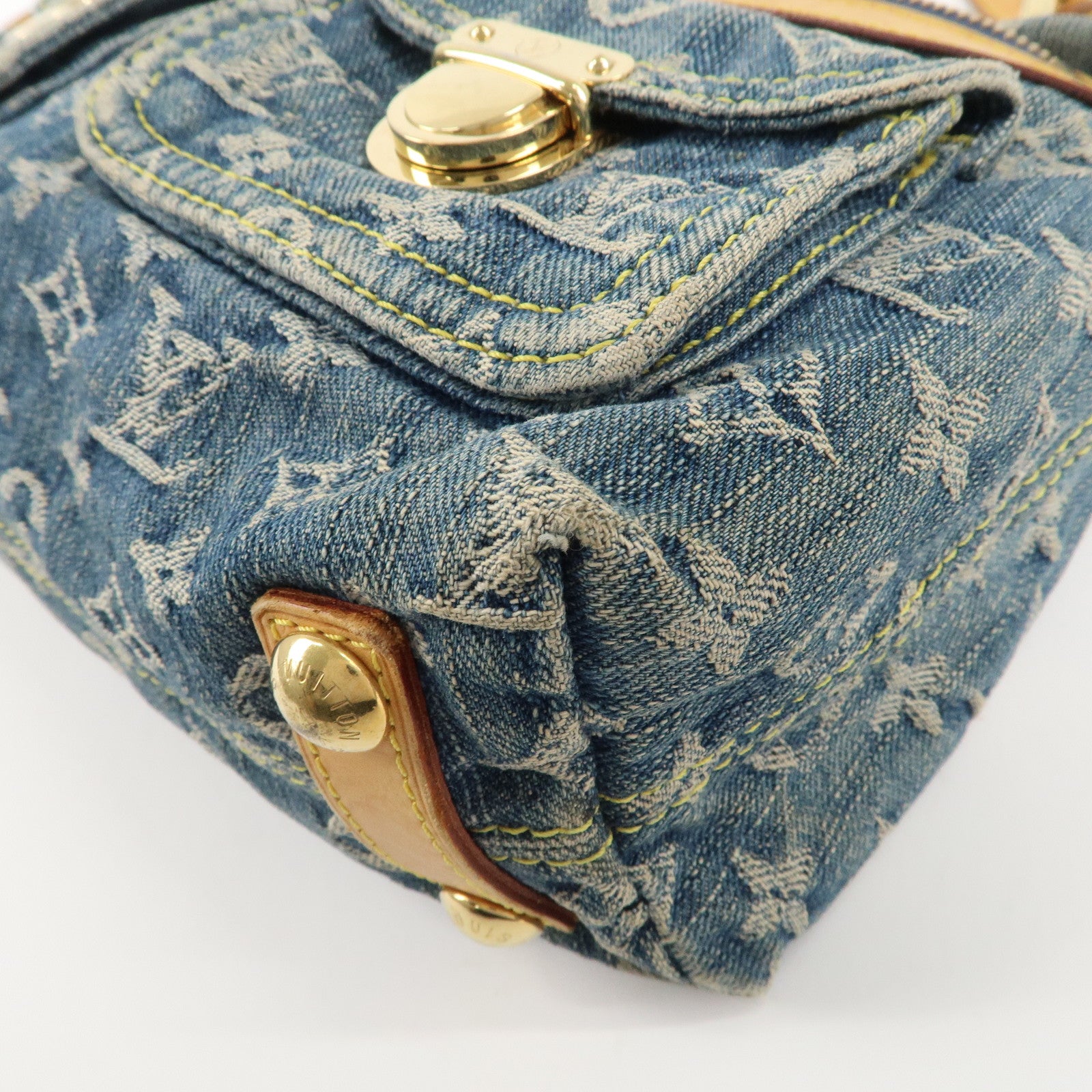 Louis Vuitton Monogram Denim Baggy PM 2Way Shoulder Bag M95049