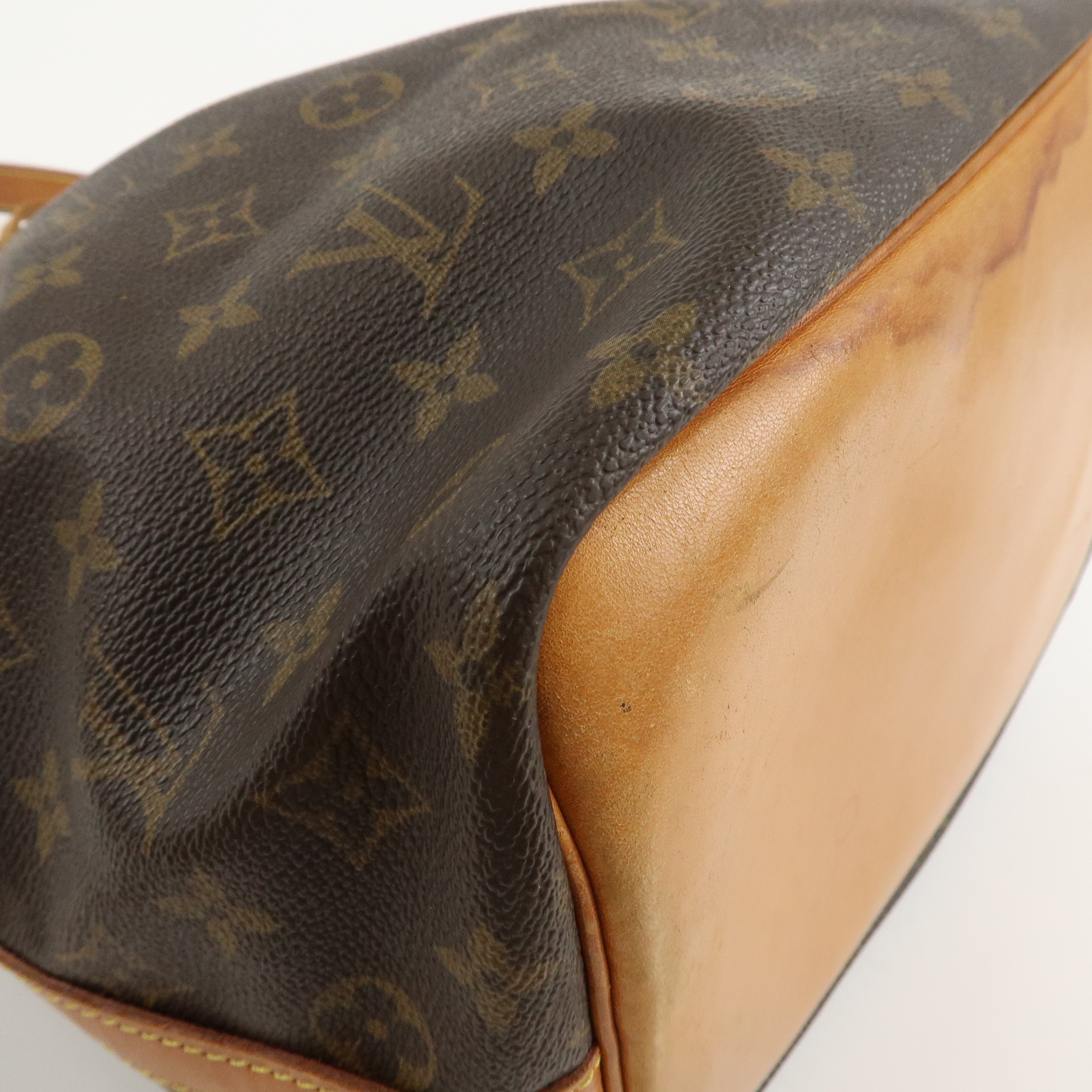 Louis Vuitton Monogram Petit Noe Shoulder Bag Brown M42226 Used