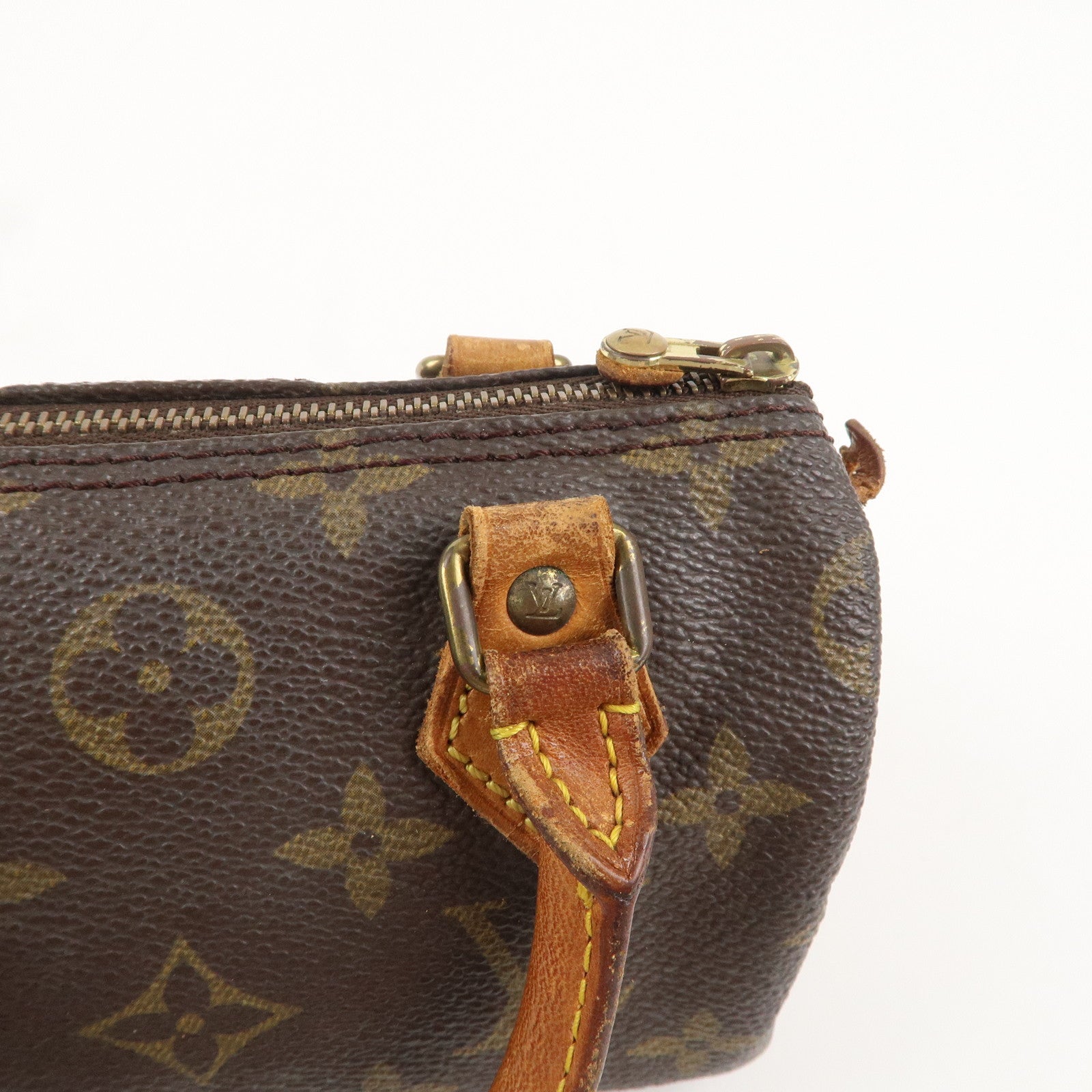 Louis Vuitton Monogram Mini Speedy Brown M41534