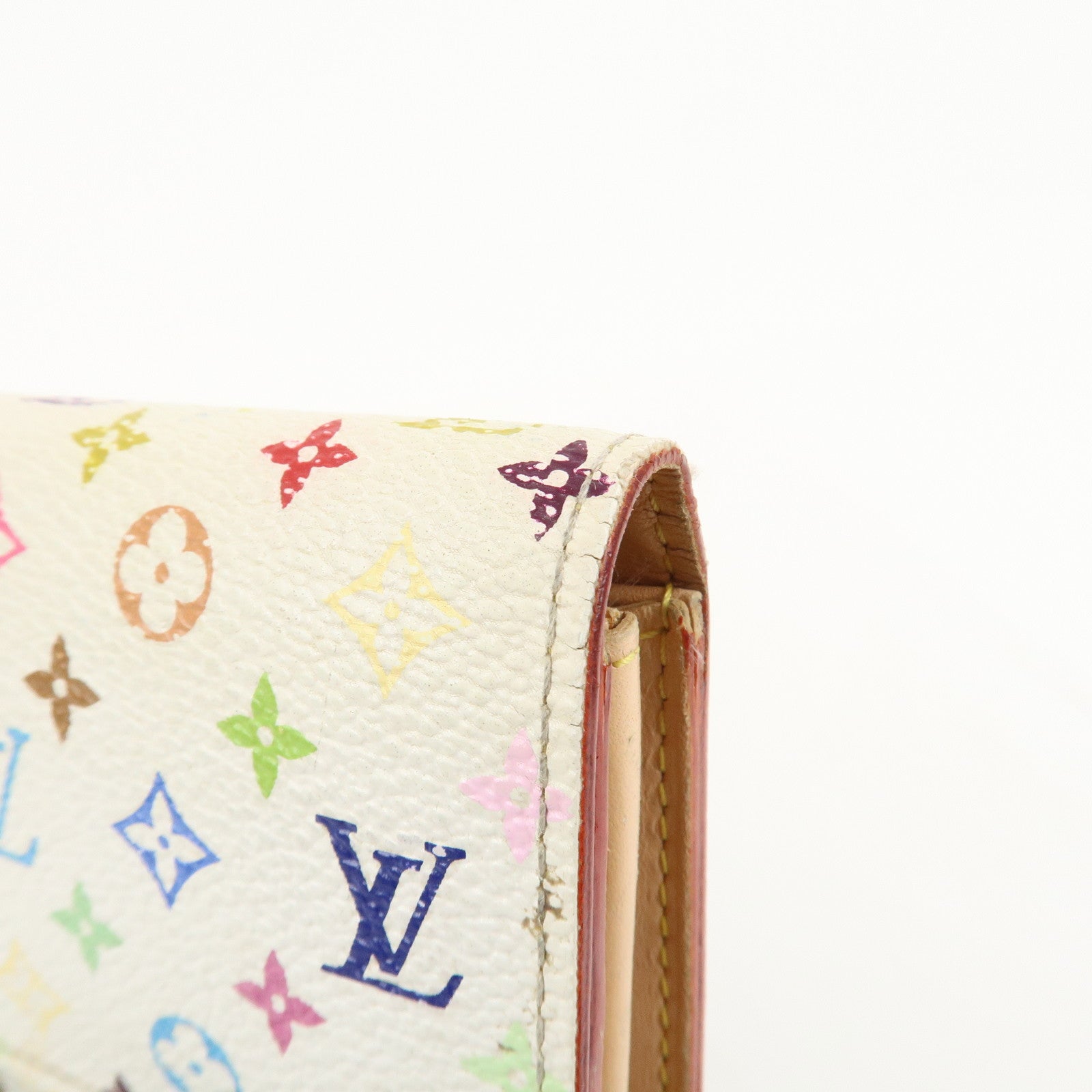 Louis Vuitton Monogram Multicolor Portefeuille Sarah Wallet M93532 Used