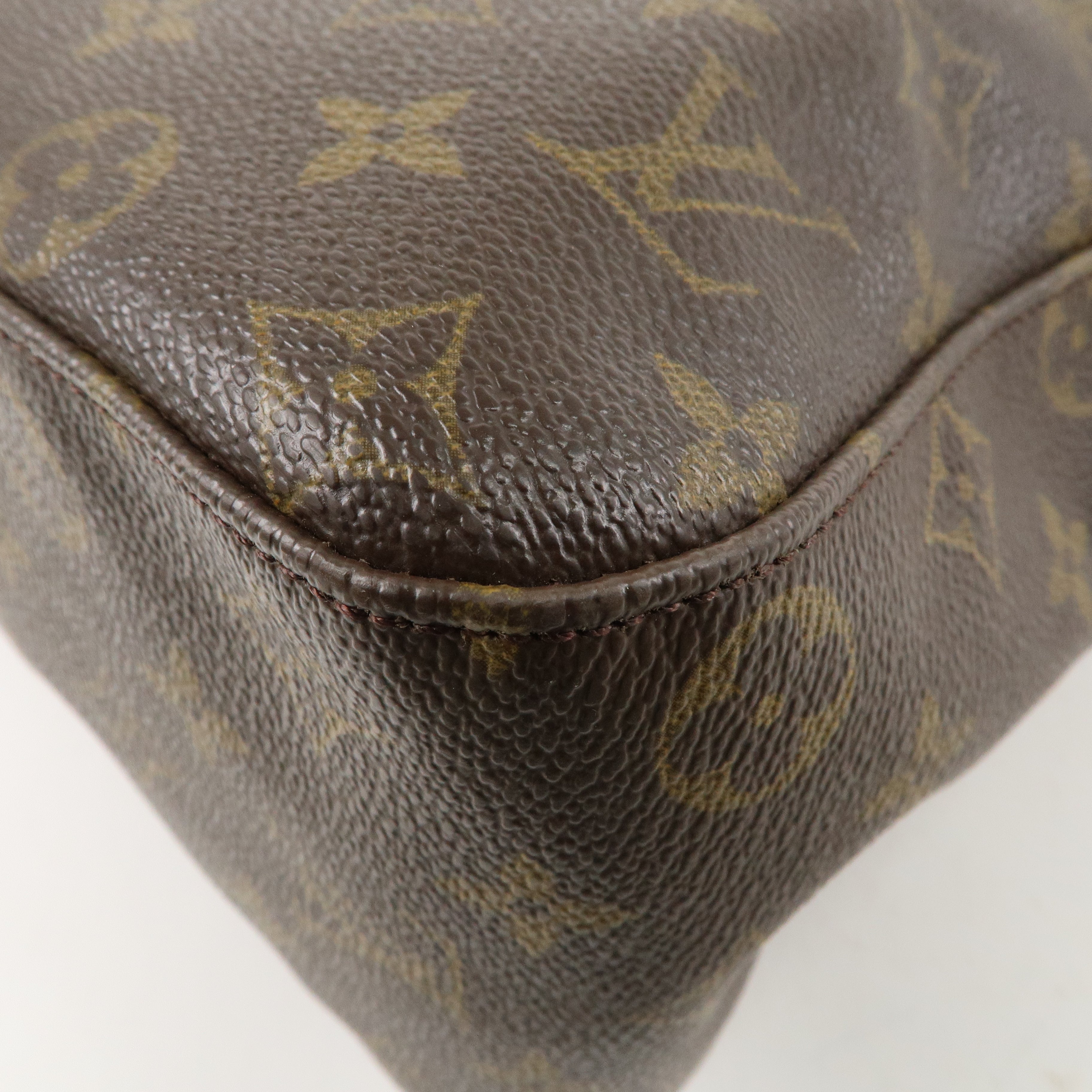 Louis Vuitton Monogram Looping GM Shoulder Bag Brown M51145