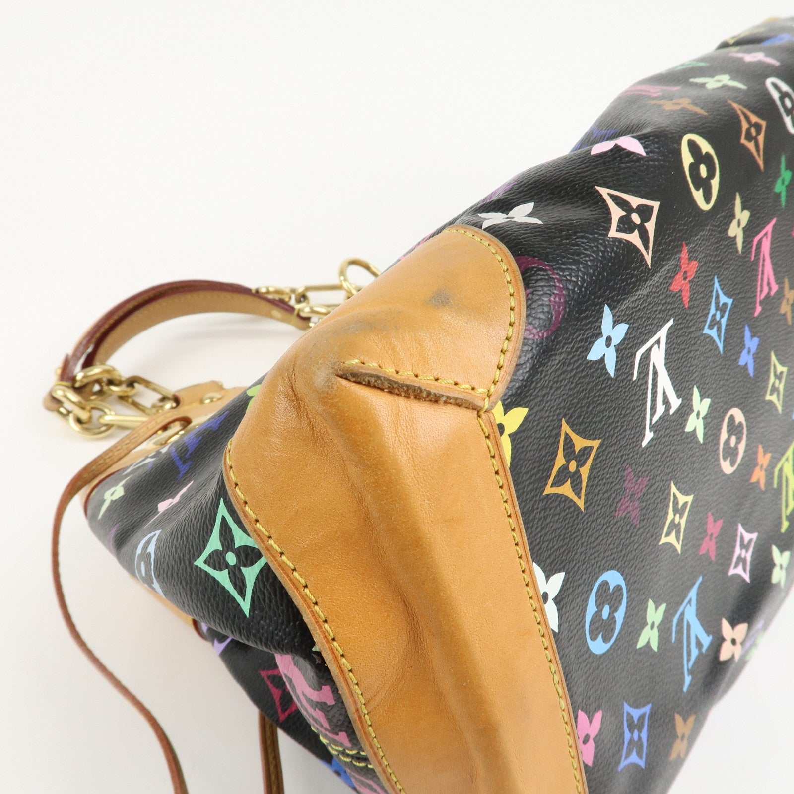 Louis Vuitton Monogram Multicolor Ursula Hand Shoulder Bag M40124 Used